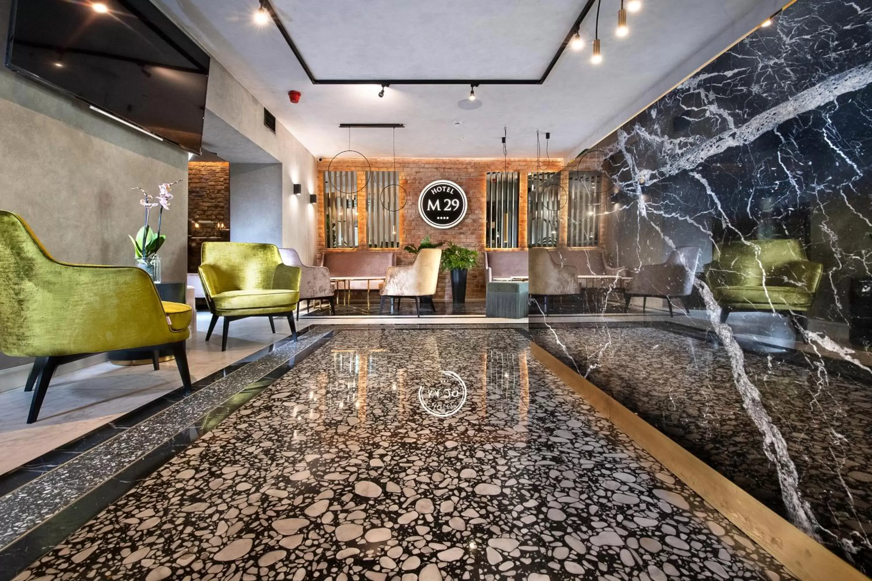 Lobby or reception in Hotel M29 Lobby or reception in Hotel M29
