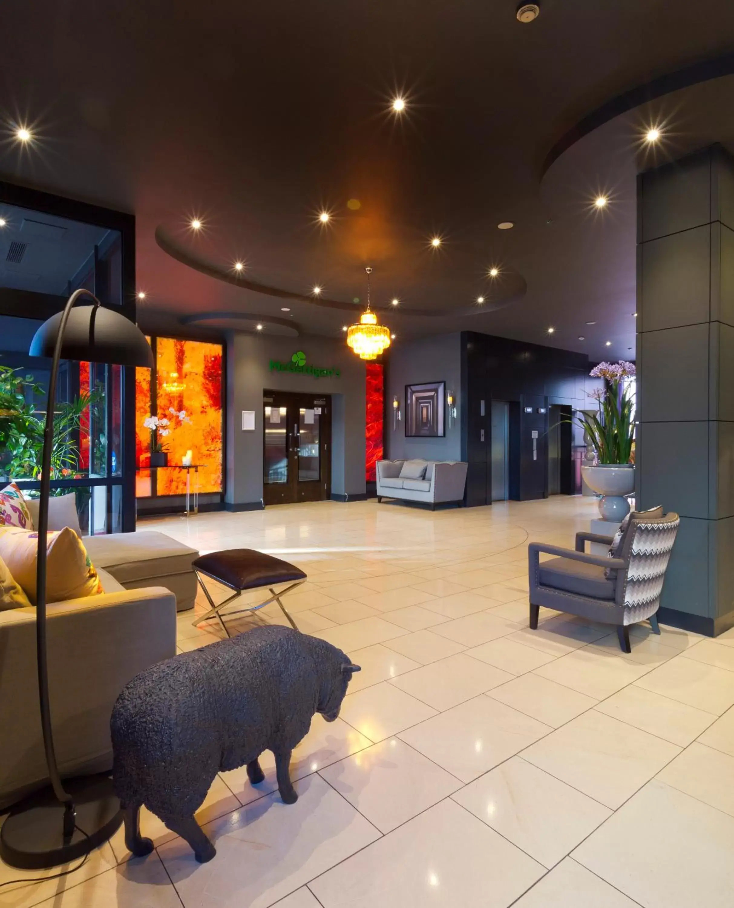 Lobby or reception in Limerick City Hotel Lobby or reception in Limerick City Hotel