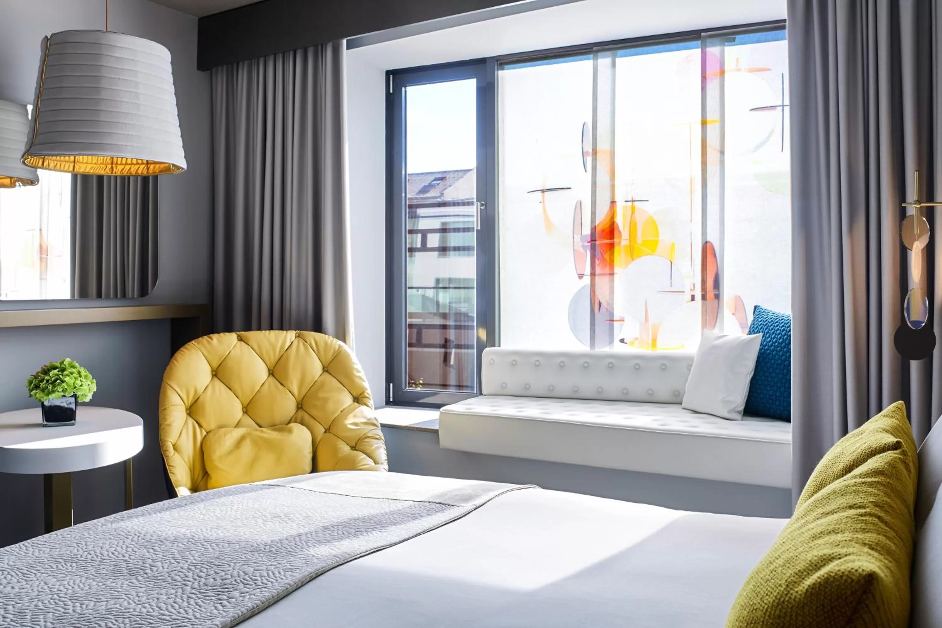 Photo of the whole room, Bed in Sofitel Munich Bayerpost