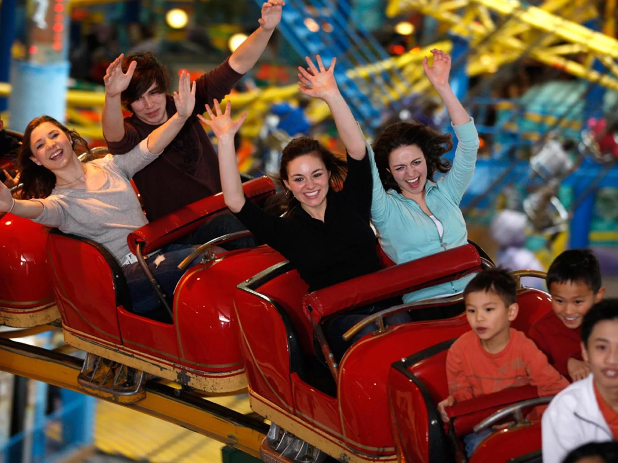 group of guests in West Edmonton Mall Inn