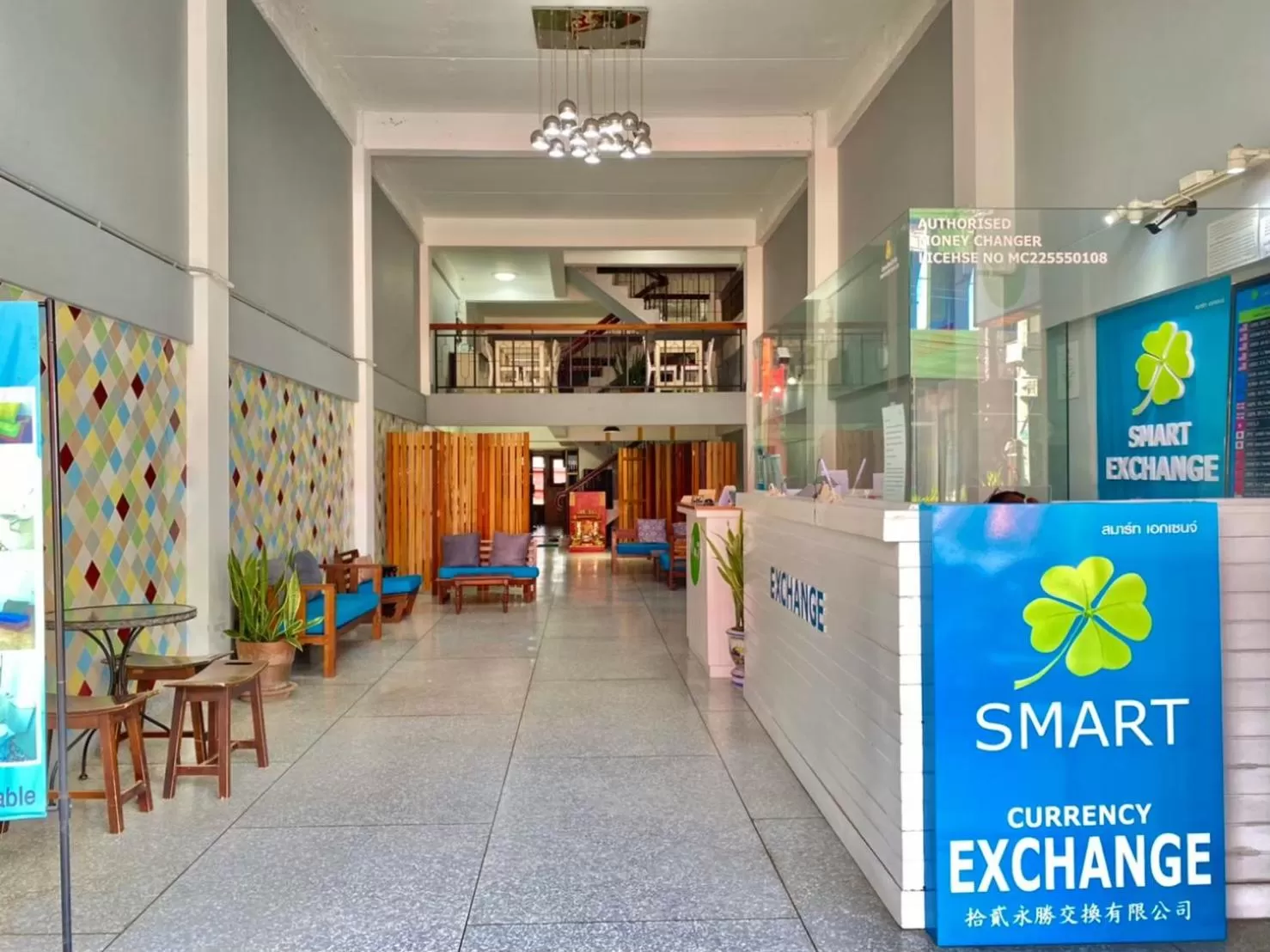 Lobby or reception in No7 Guesthouse