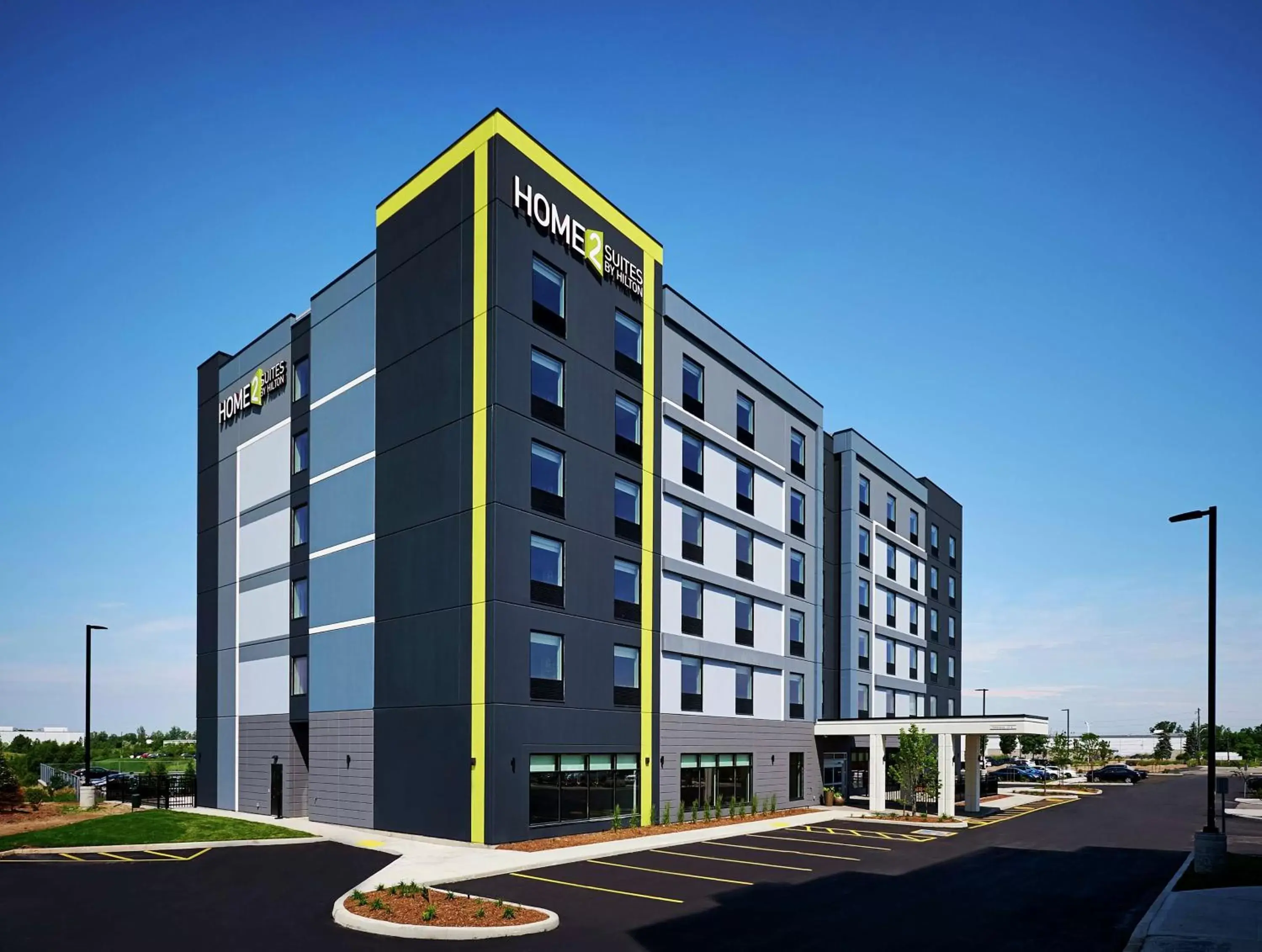 Property building in Home2 Suites By Hilton Brantford Property building in Home2 Suites By Hilton Brantford