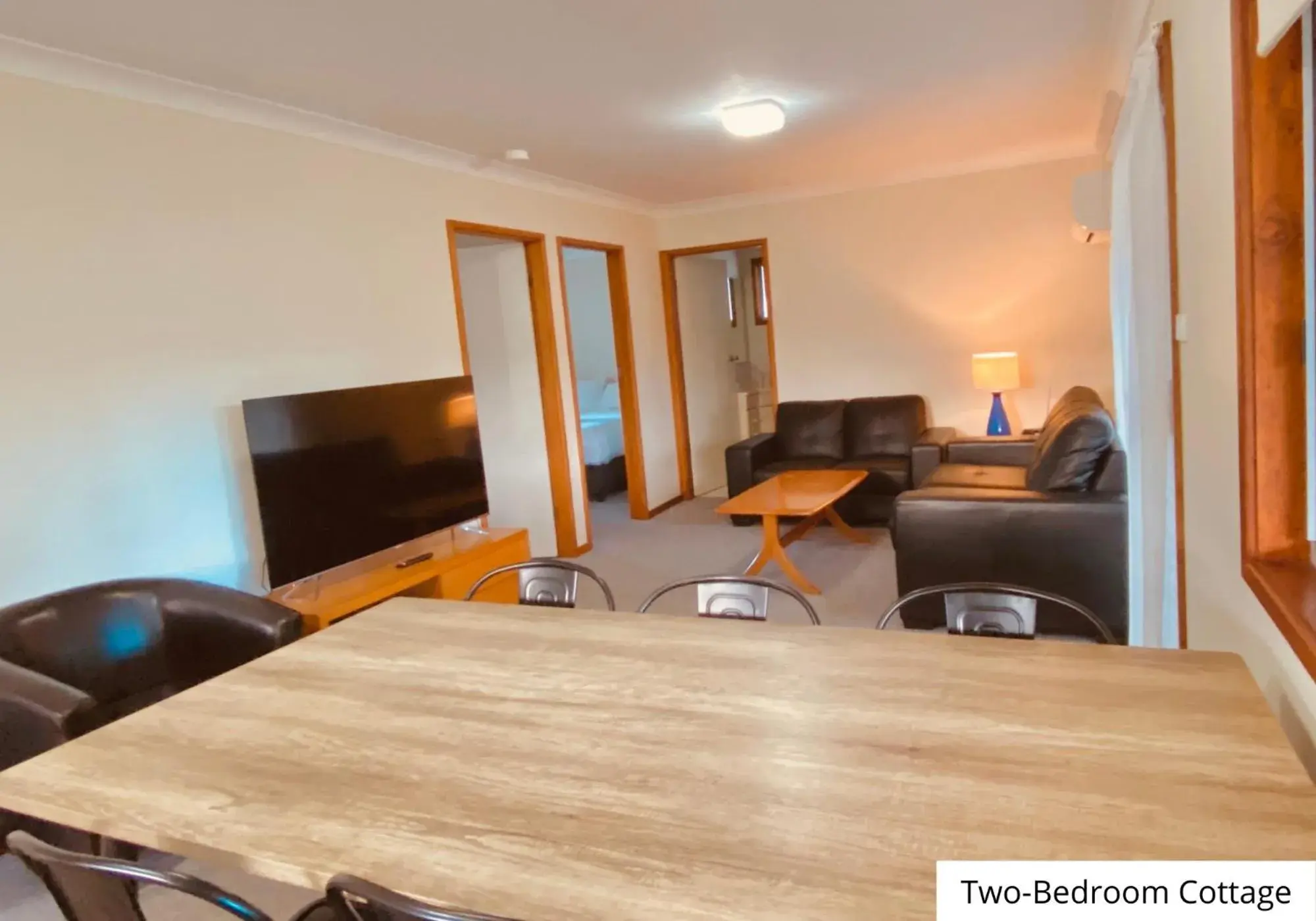 Living room, Seating Area in Pokolbin Village Estate