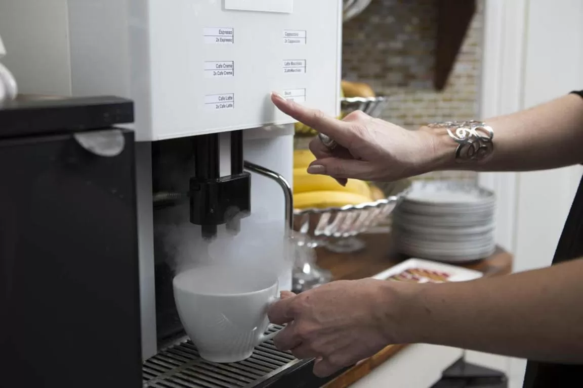 Coffee/tea facilities in Sockerslottet Hotell