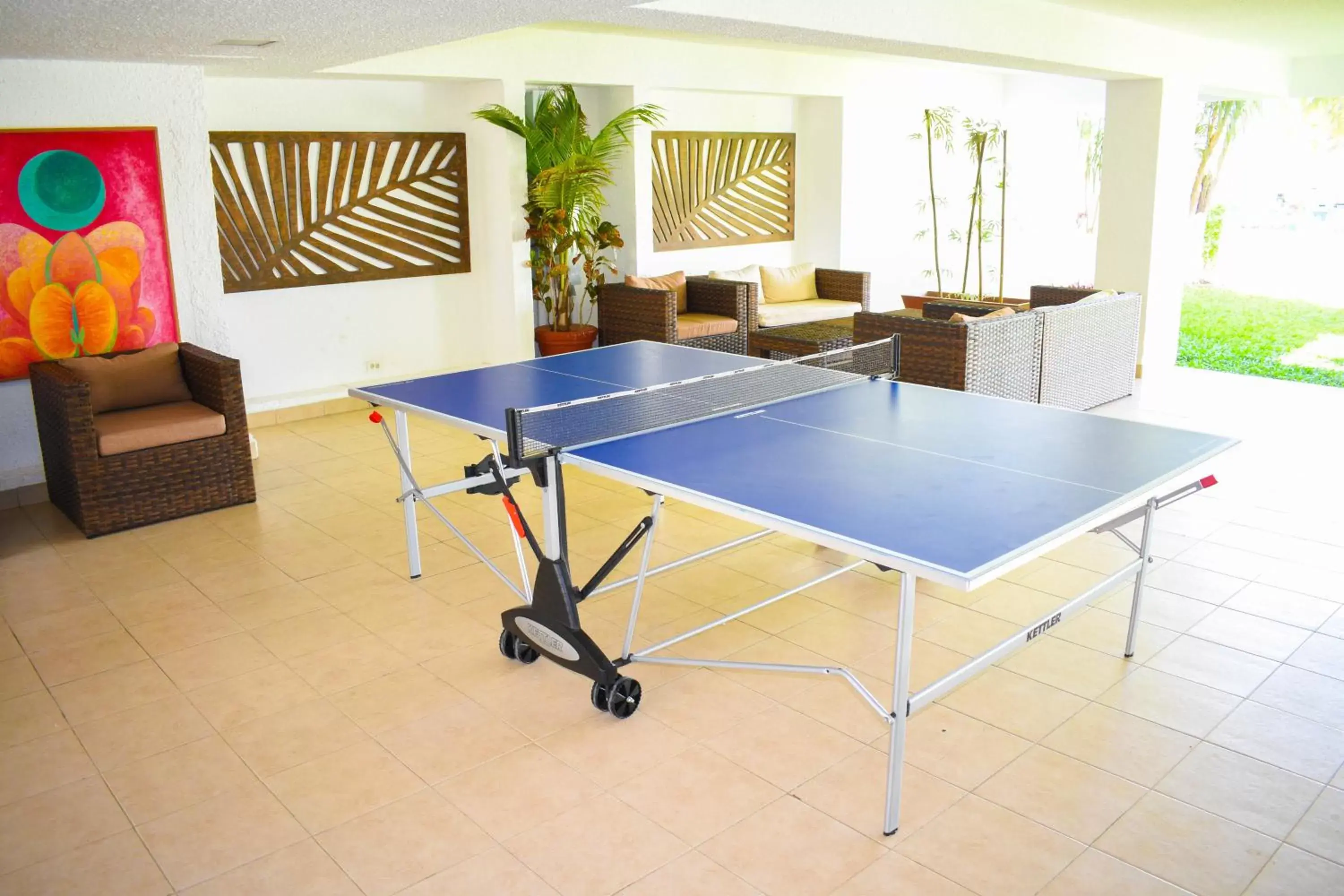 Game Room, Table Tennis in Beachscape Kin Ha Villas & Suites