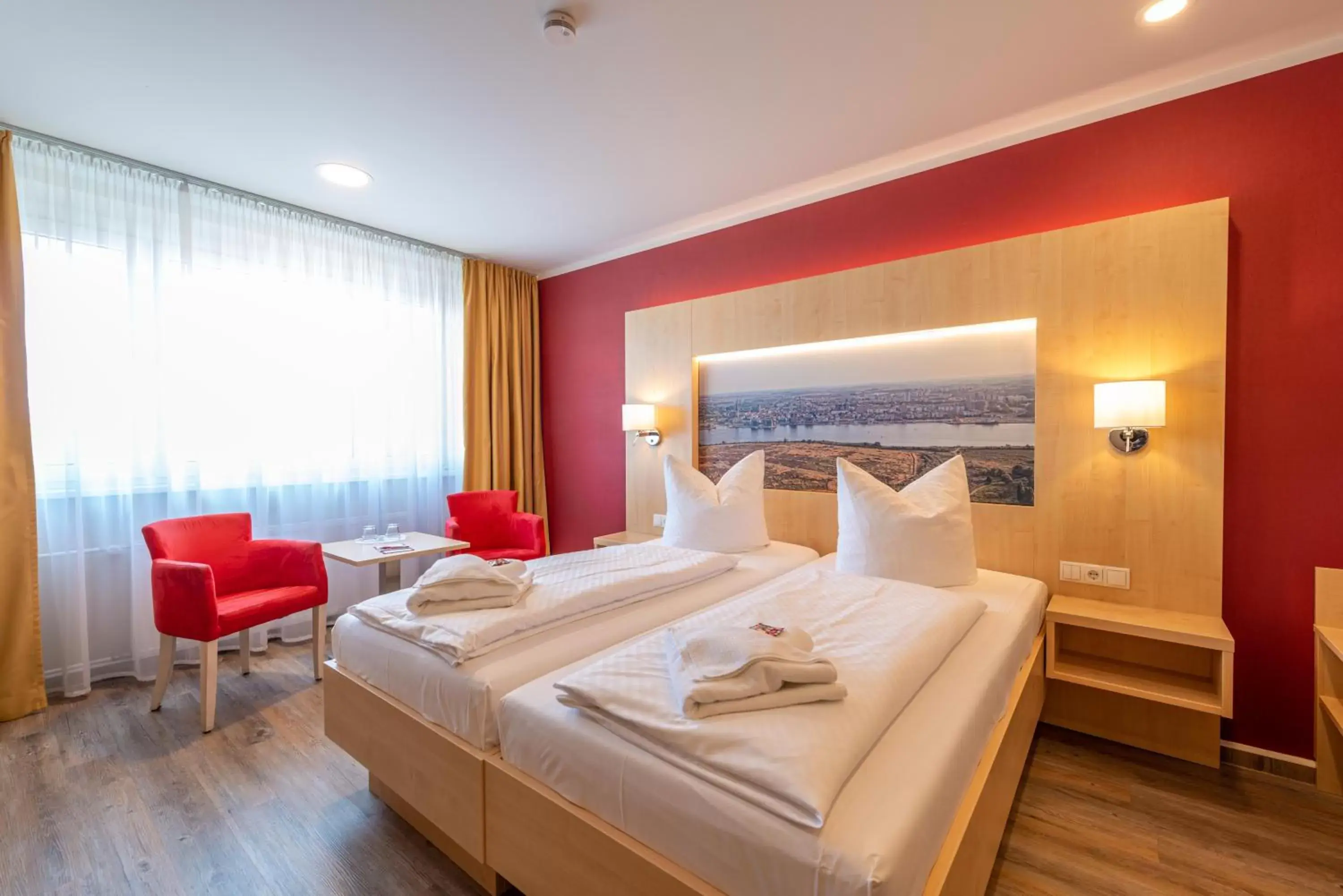 Photo of the whole room, Bed in Hotel an der Stadthalle Rostock Photo of the whole room, Bed in Hotel an der Stadthalle Rostock