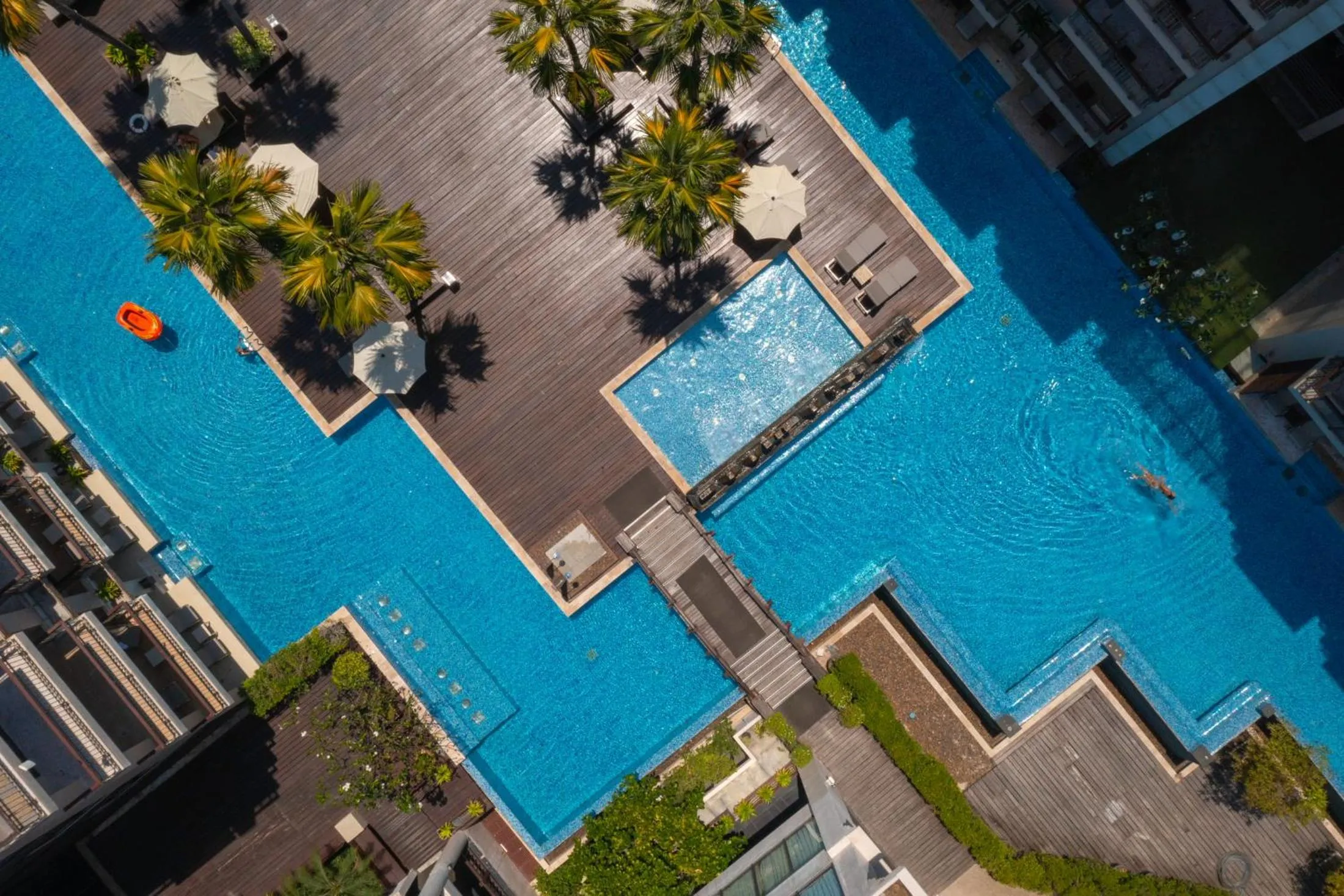 Swimming pool in Baan Laimai Beach Resort & Spa - SHA Extra Plus