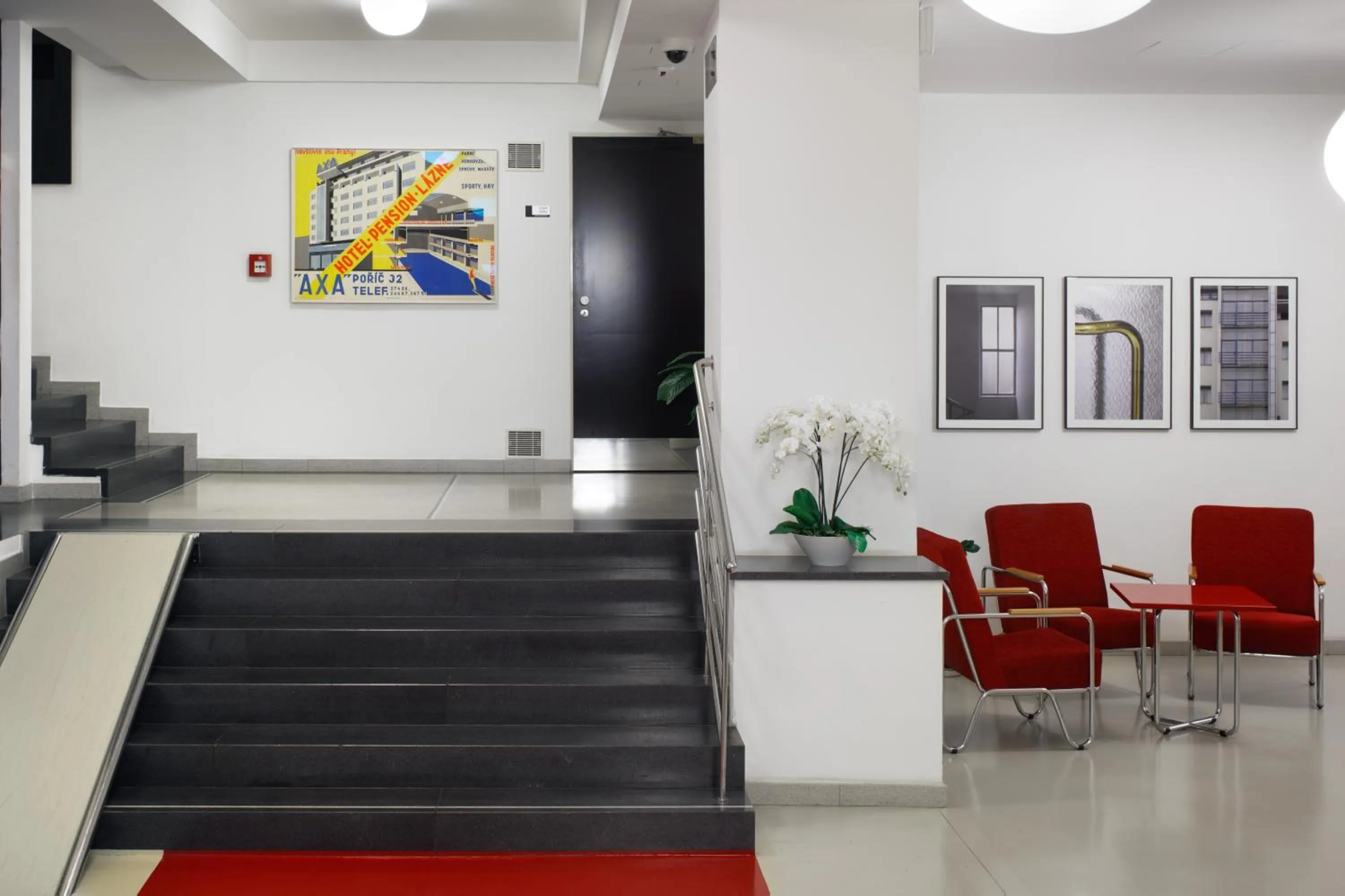 Lobby or reception in AXA Hotel