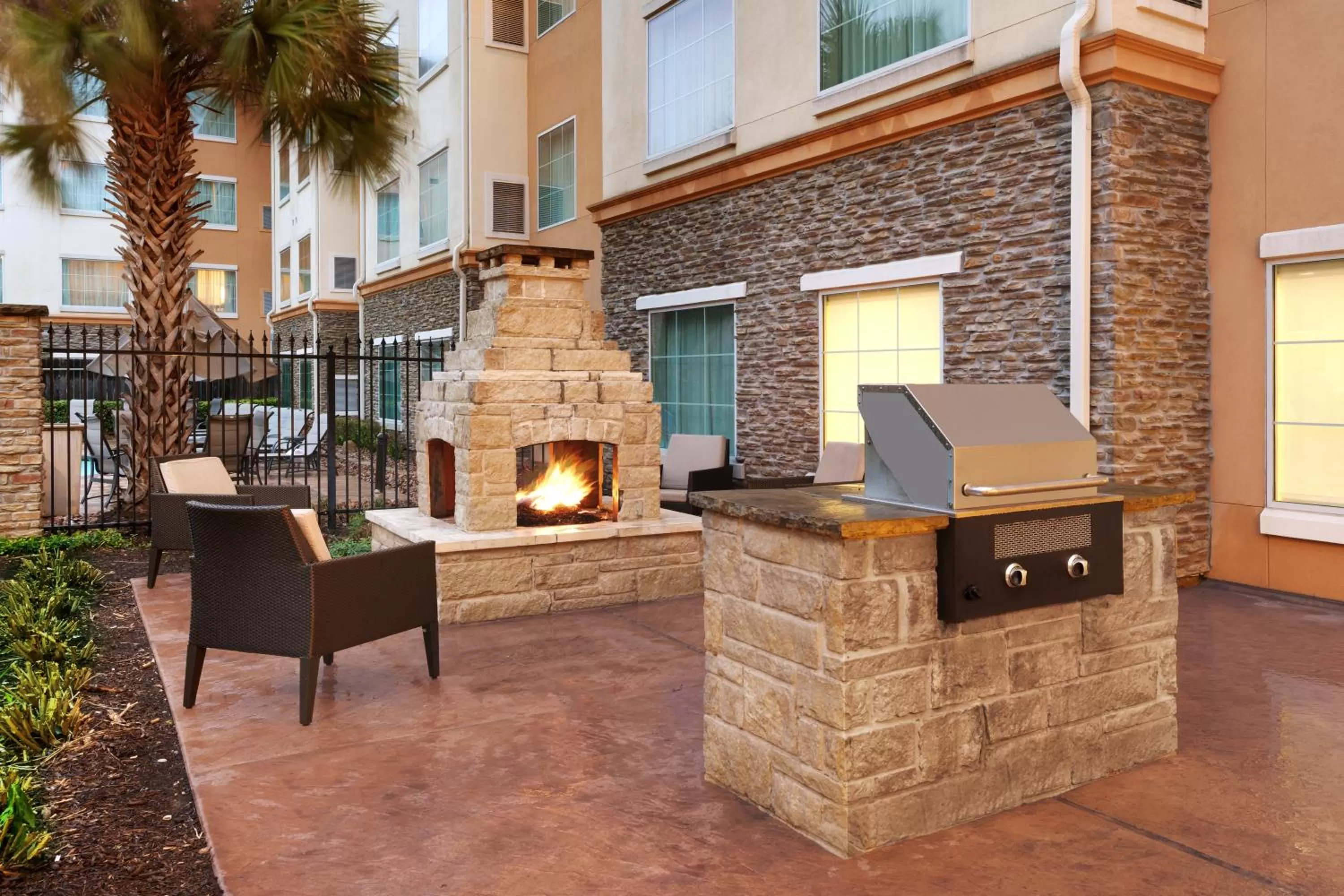 BBQ facilities in Residence Inn by Marriott Houston I-10 West/Park Row
