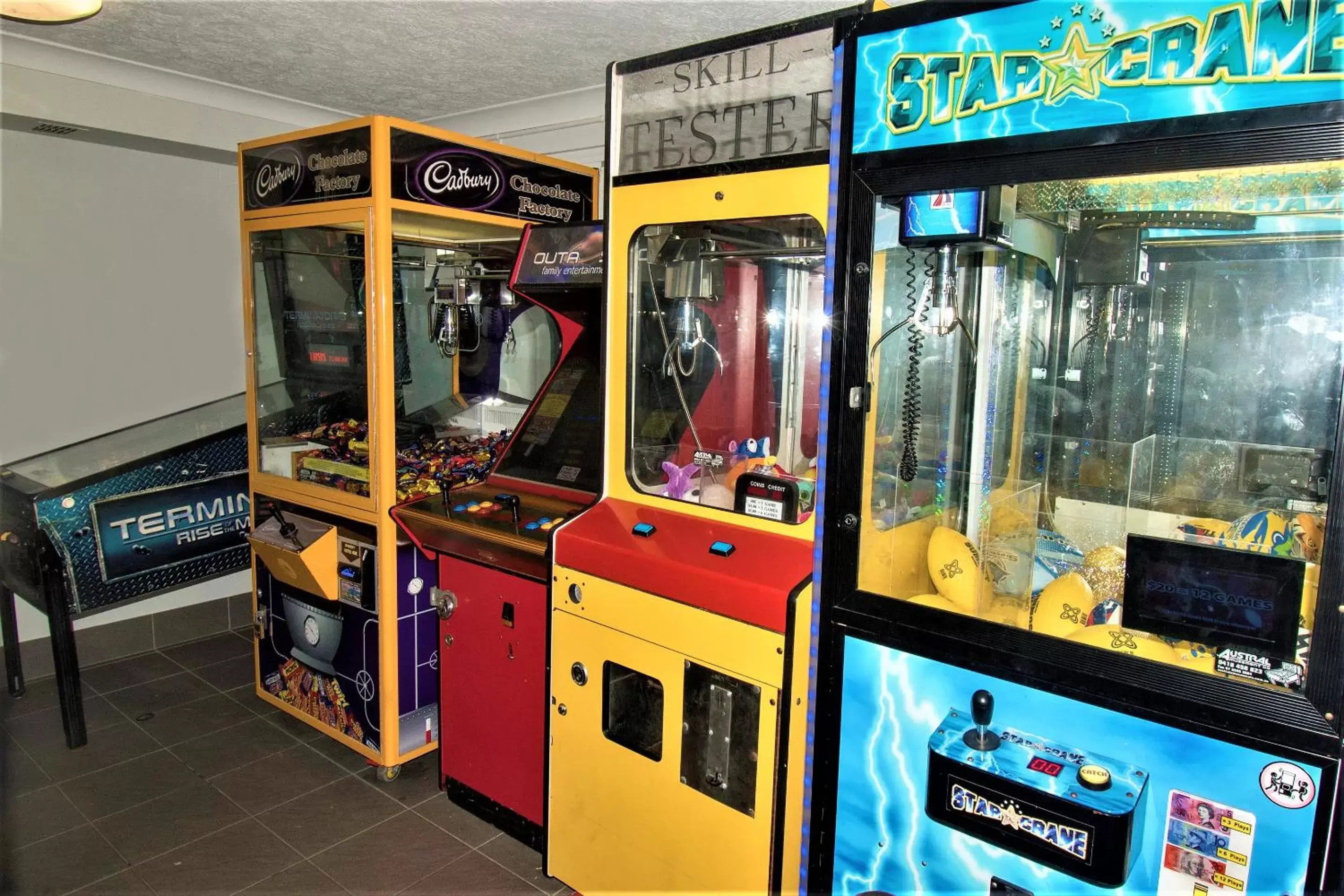 Game Room in Grande Florida Beachside Resort