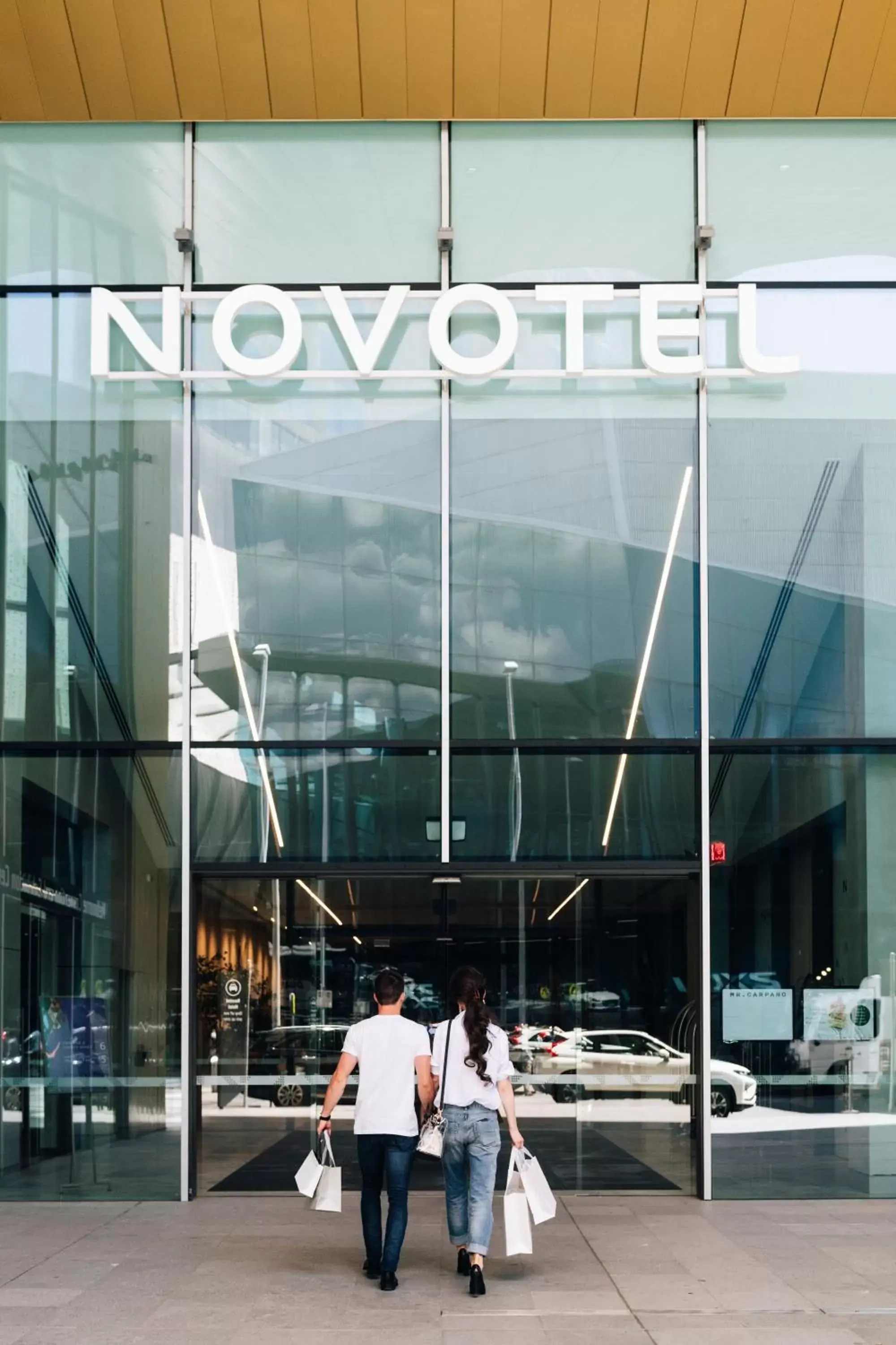 Facade/entrance in Novotel Melbourne South Wharf