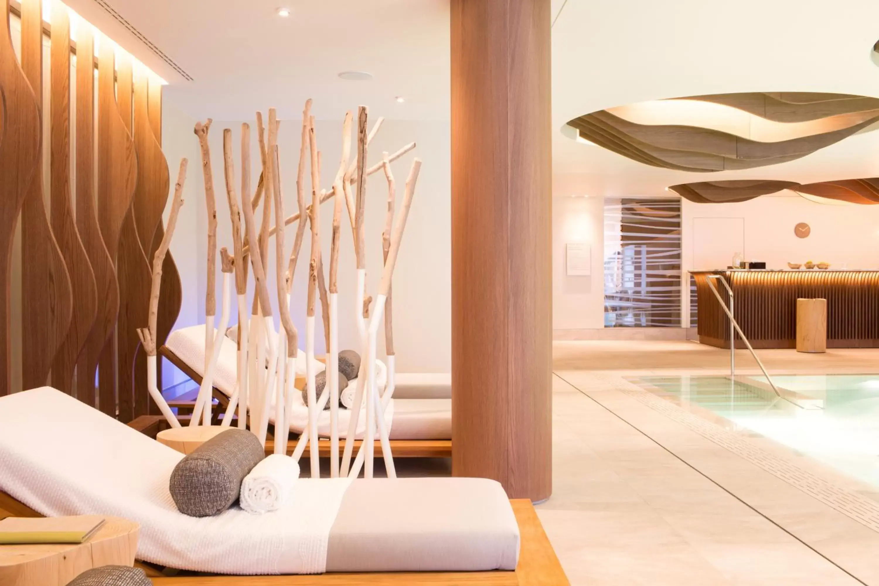 Swimming pool in Six Senses Residences & Spa Courchevel