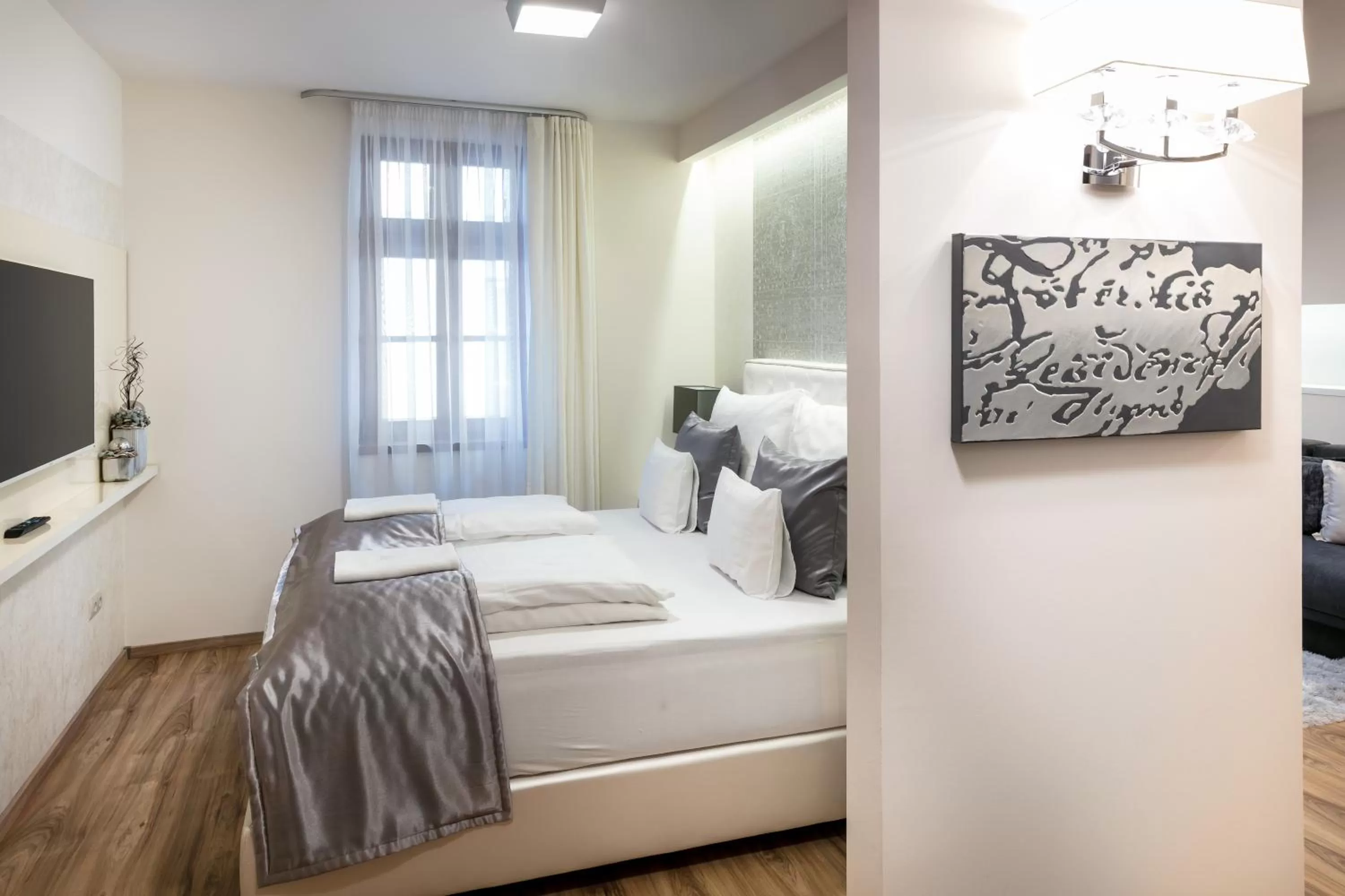 Bed in Főtér Rezidencia 2