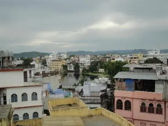 Bird's eye view in Udai Haveli Guesthouse