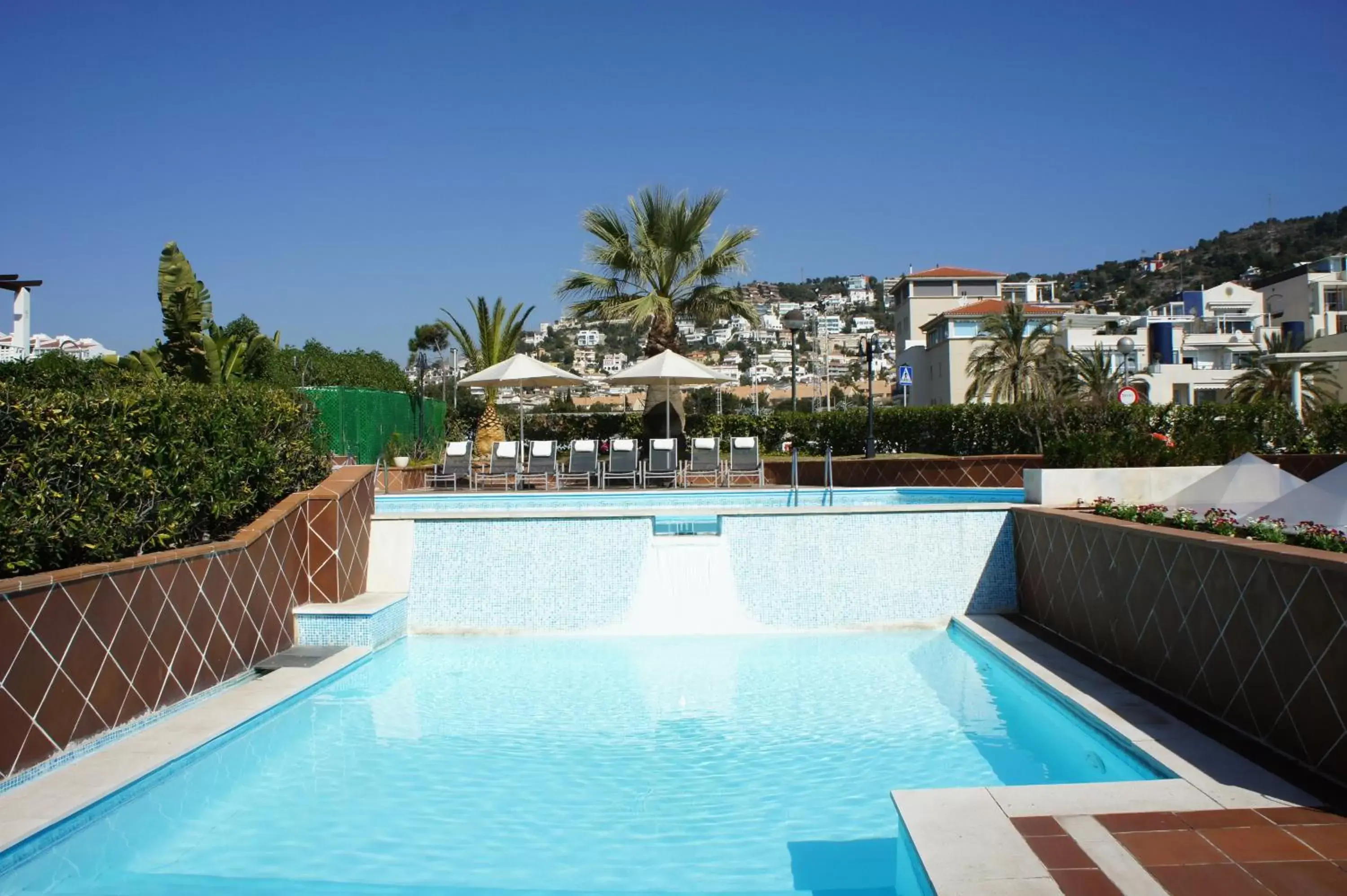 Garden, Swimming Pool in Estela Barcelona