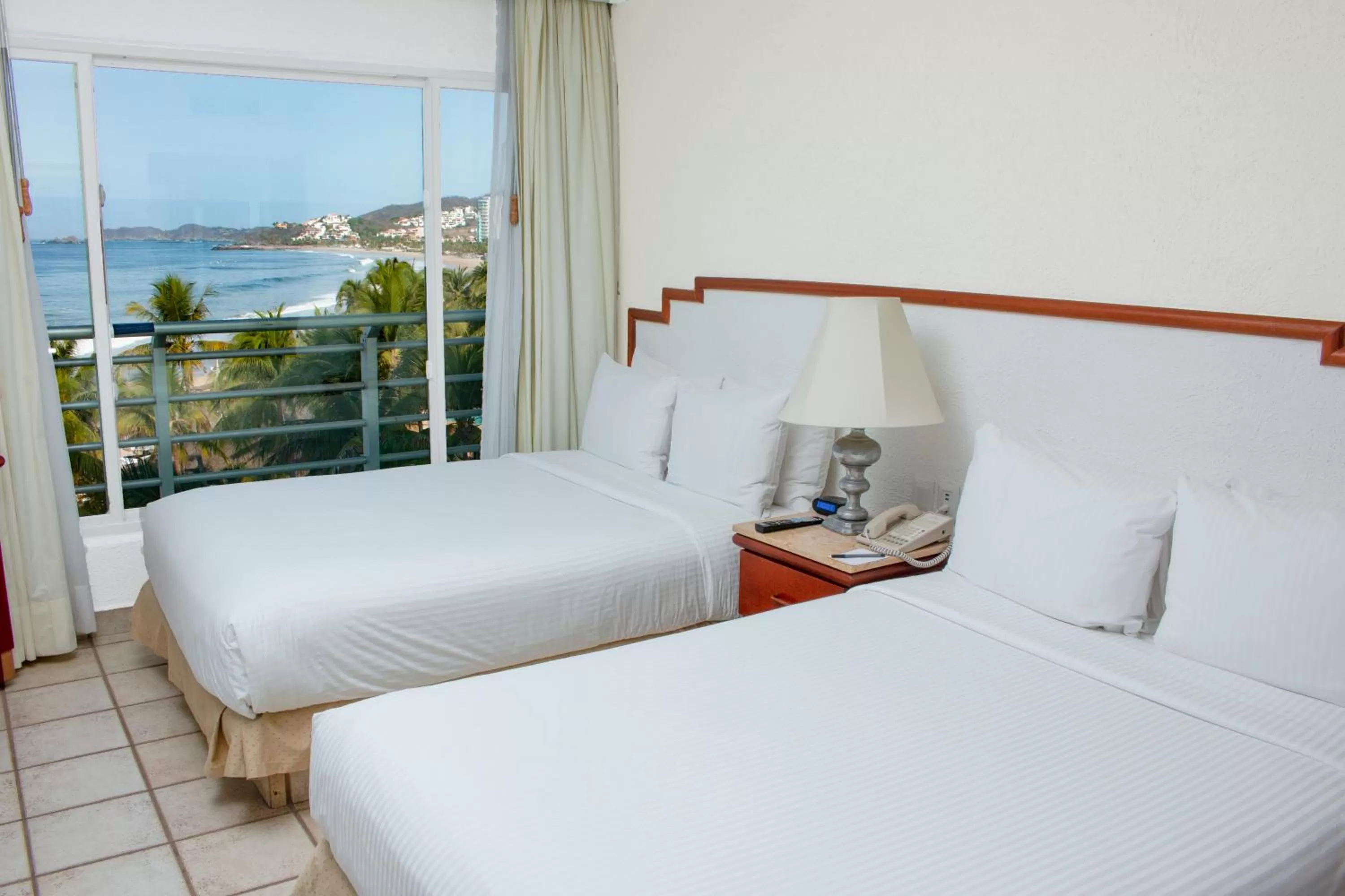 Bed in Emporio Ixtapa - with Optional All Inclusive