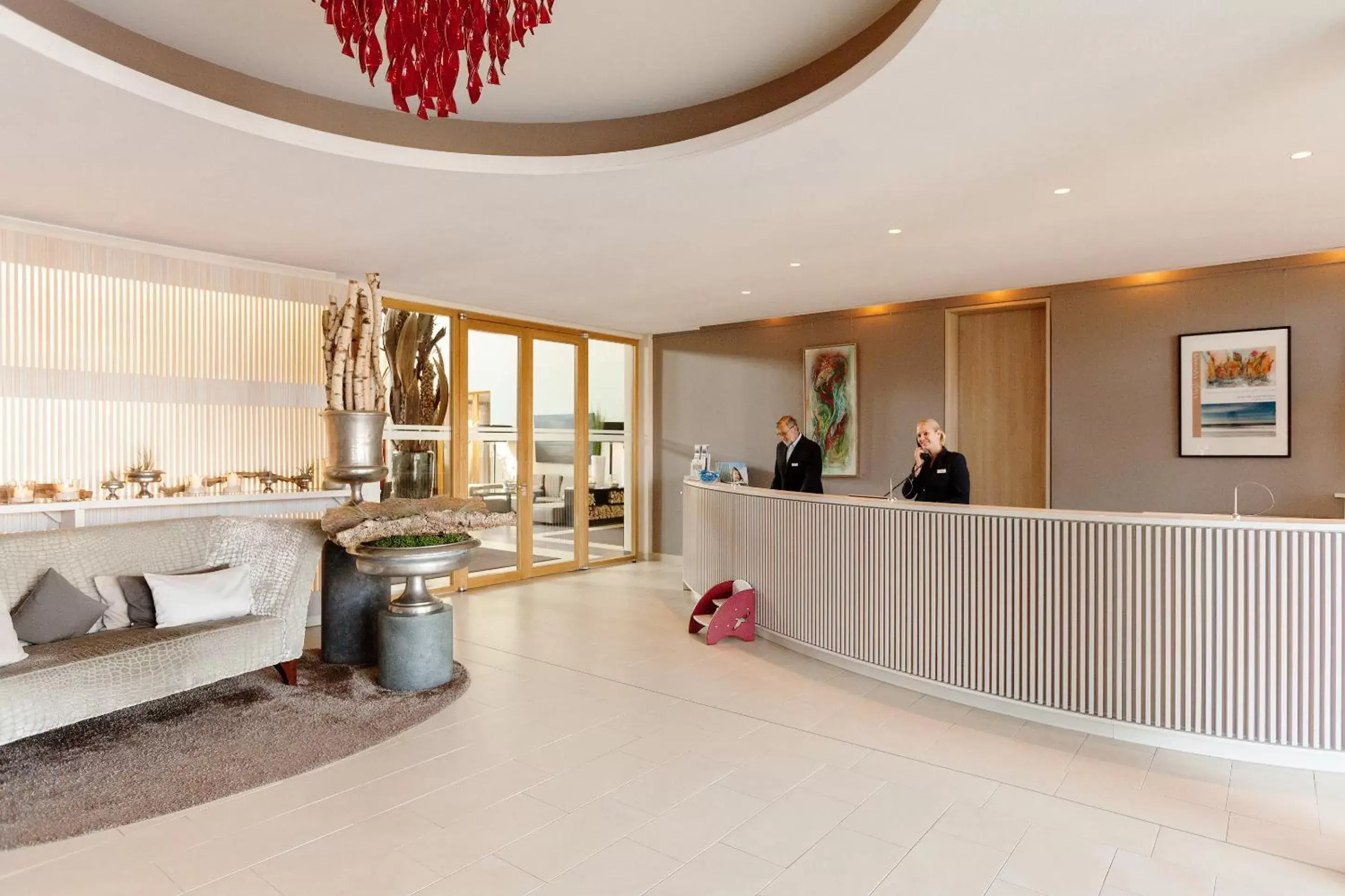 Lobby or reception in A-ROSA Sylt Lobby or reception in A-ROSA Sylt