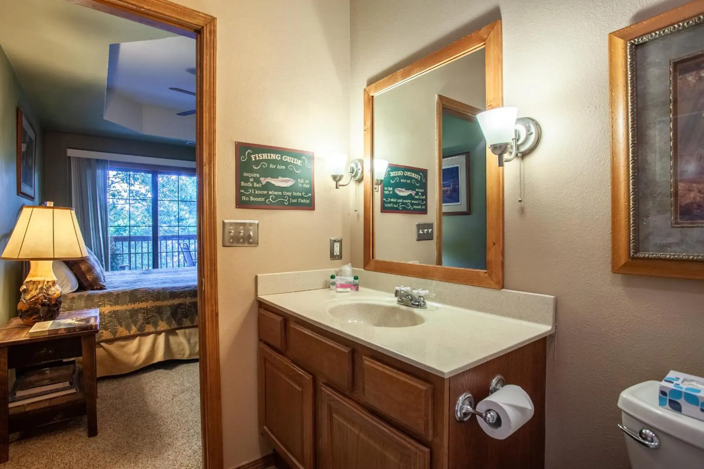 Bathroom in The Village At Indian Point Resort