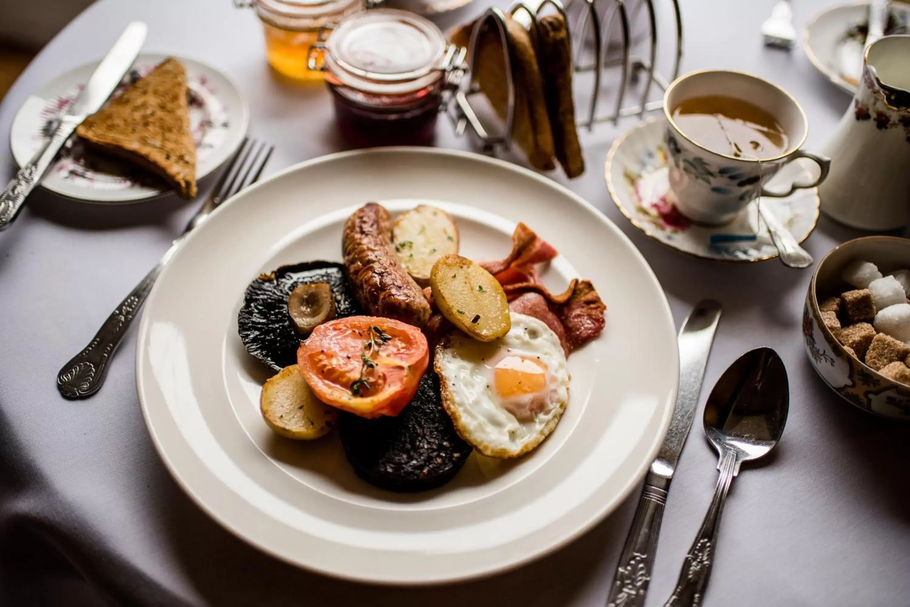 English/Irish breakfast in Holdsworth House Hotel