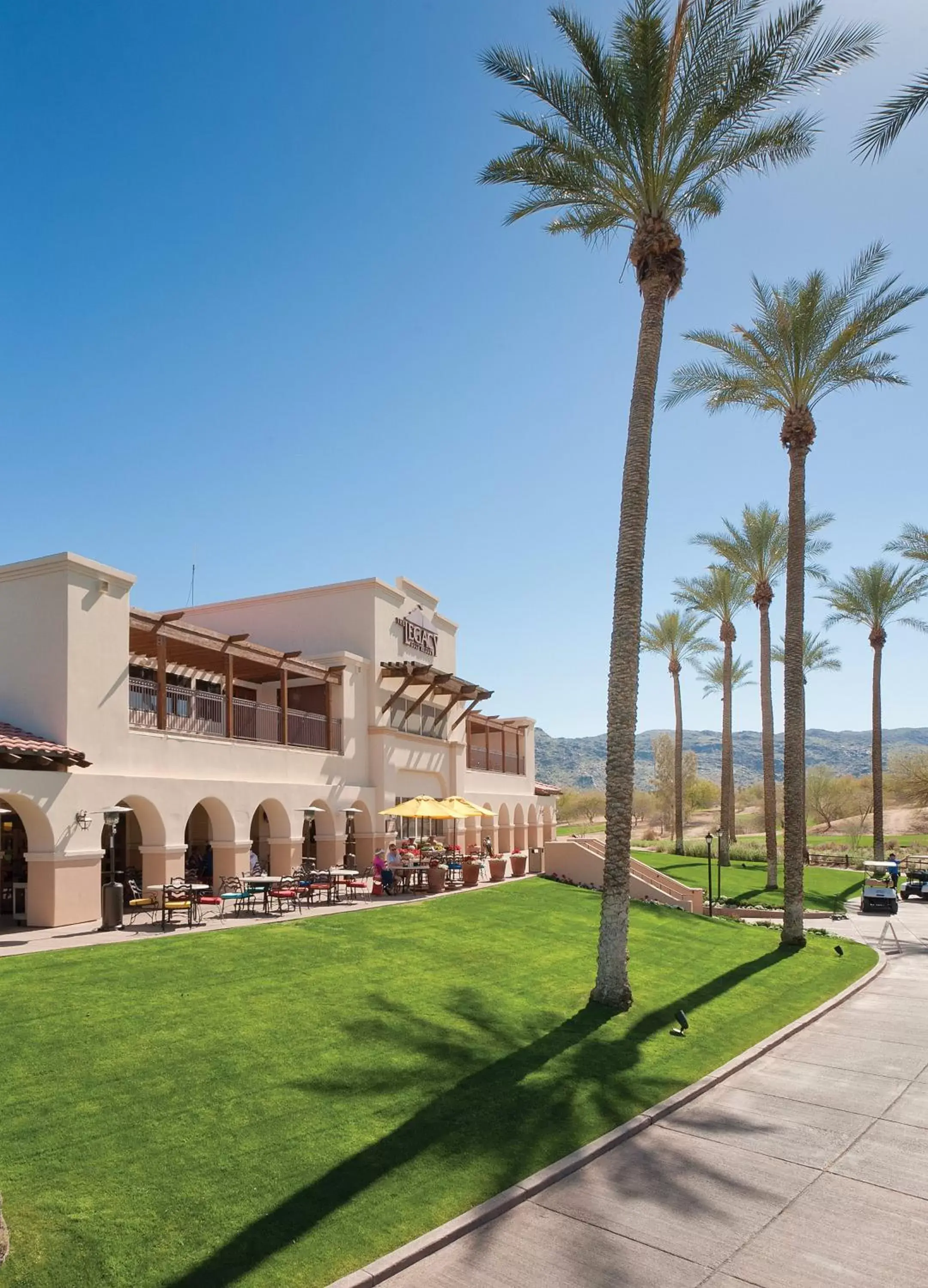 Property building in The Legacy Golf Resort Property building in The Legacy Golf Resort