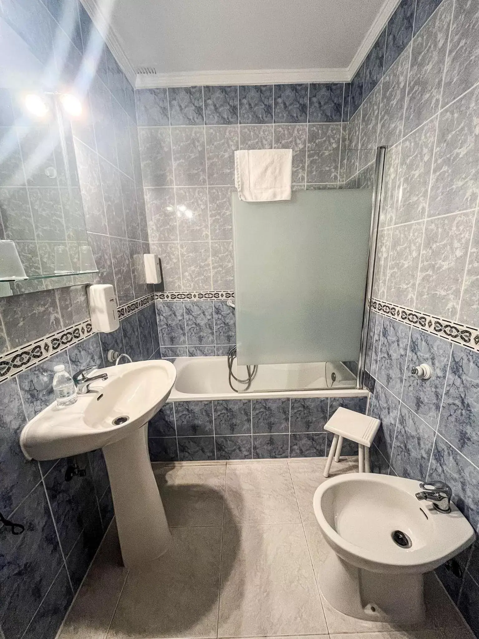 Bathroom in Hotel Los Manjares