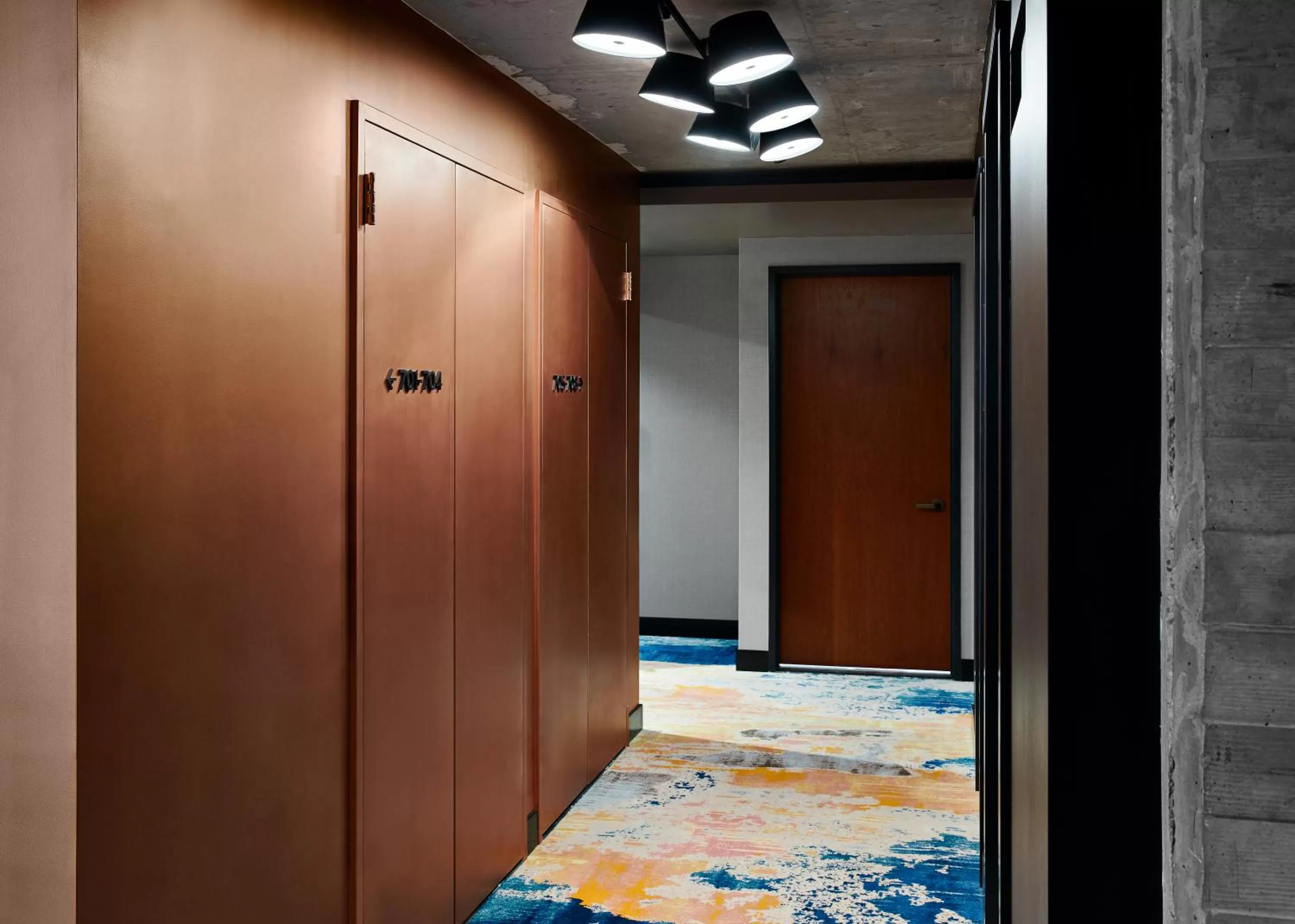 Decorative detail, Bed in Hotel Hendricks