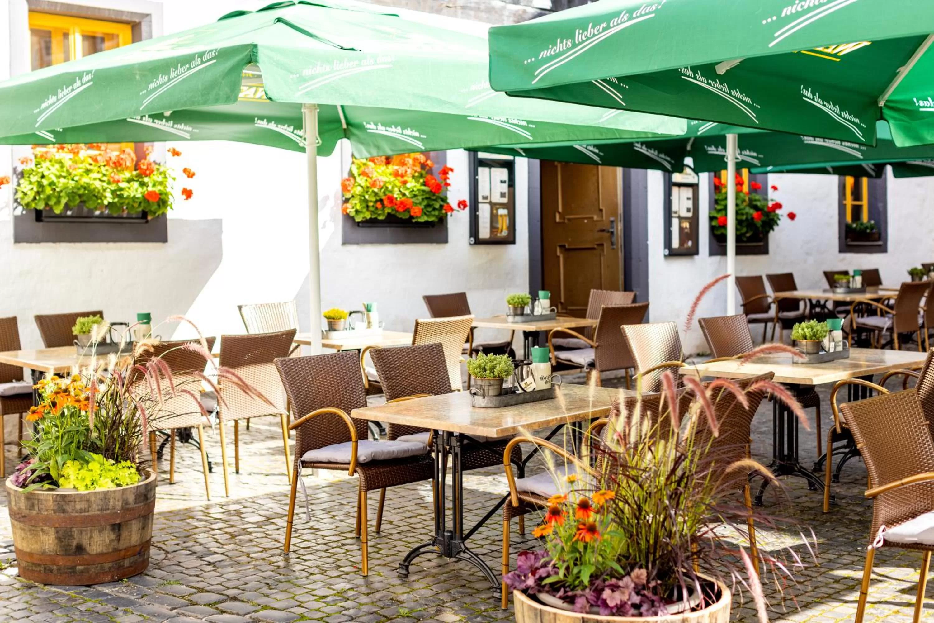Balcony/Terrace in Watzdorfer Geleitschenke und Herberge