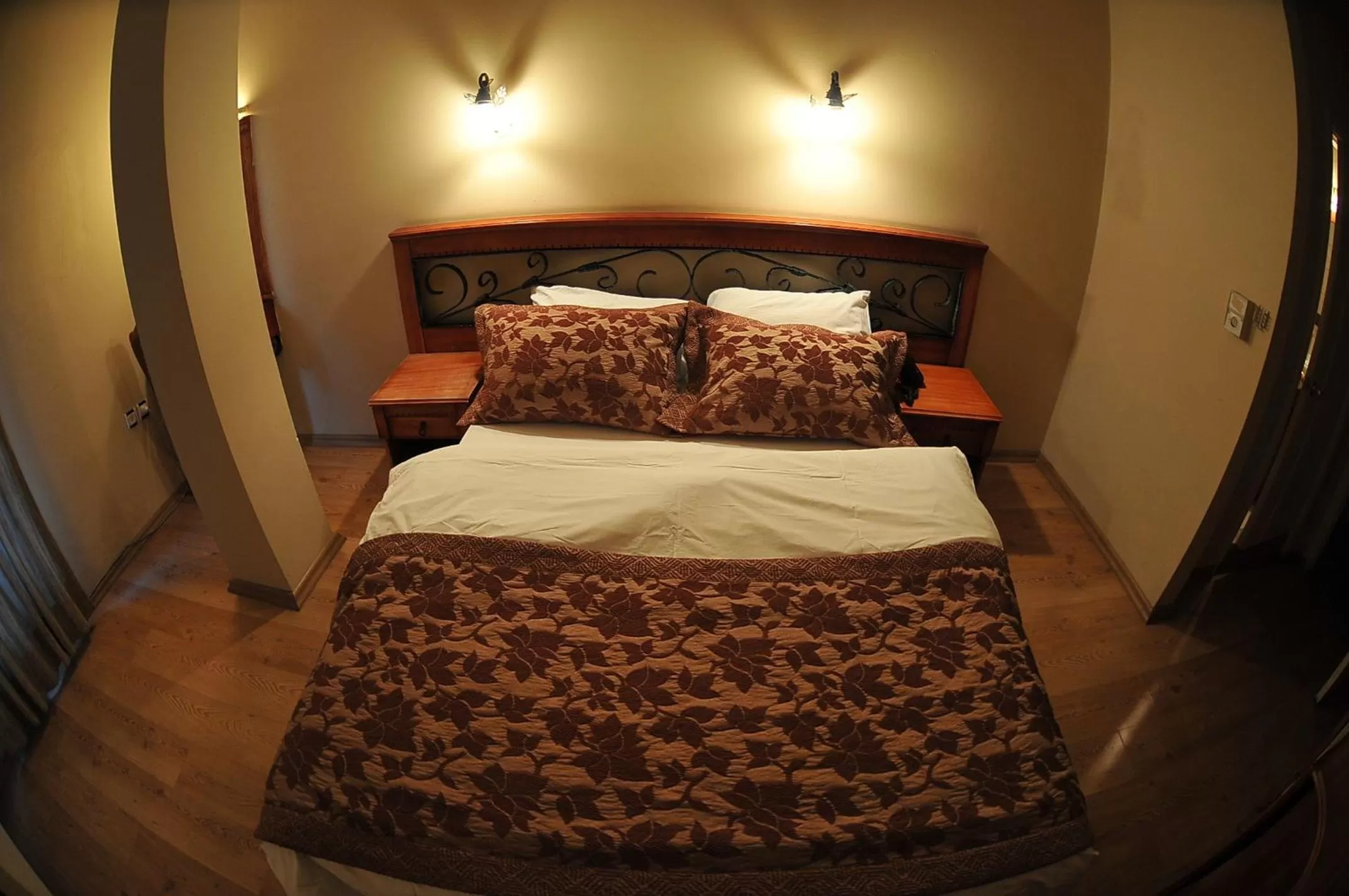 Bed in Antikhan Hotel