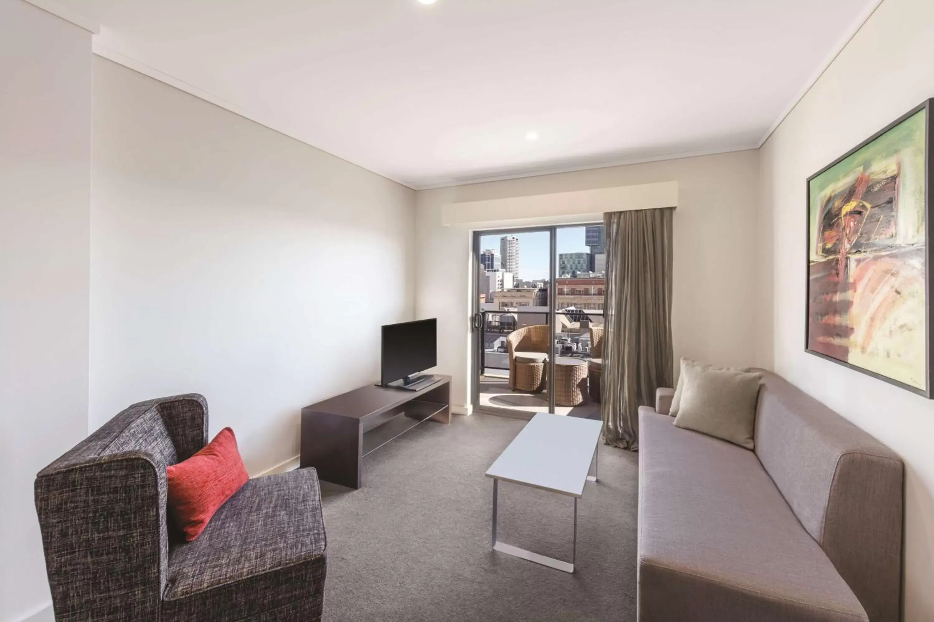 Bedroom, Seating Area in Adina Apartment Hotel Perth Barrack Plaza