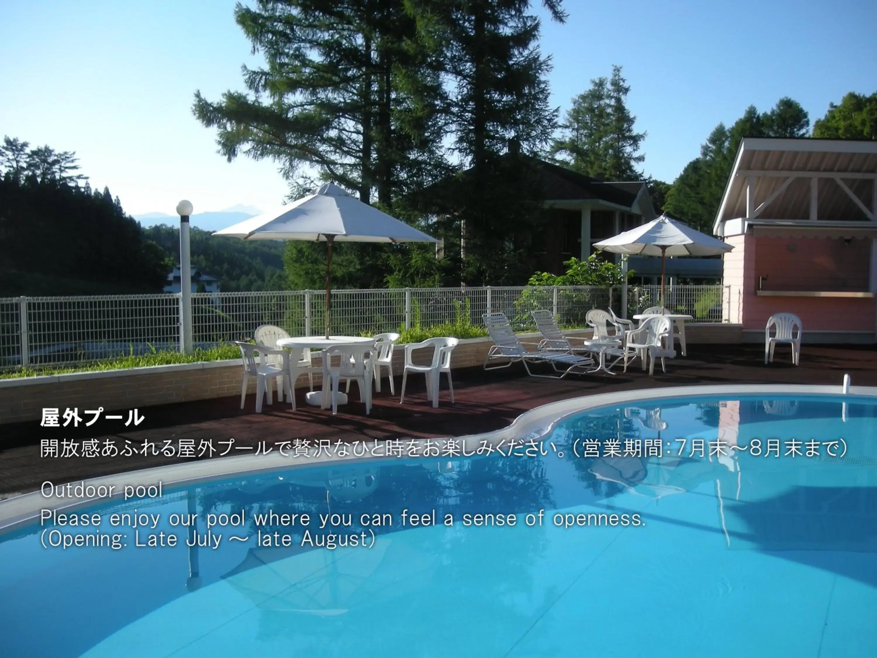 Swimming pool in Resort Villa Takayama Swimming pool in Resort Villa Takayama