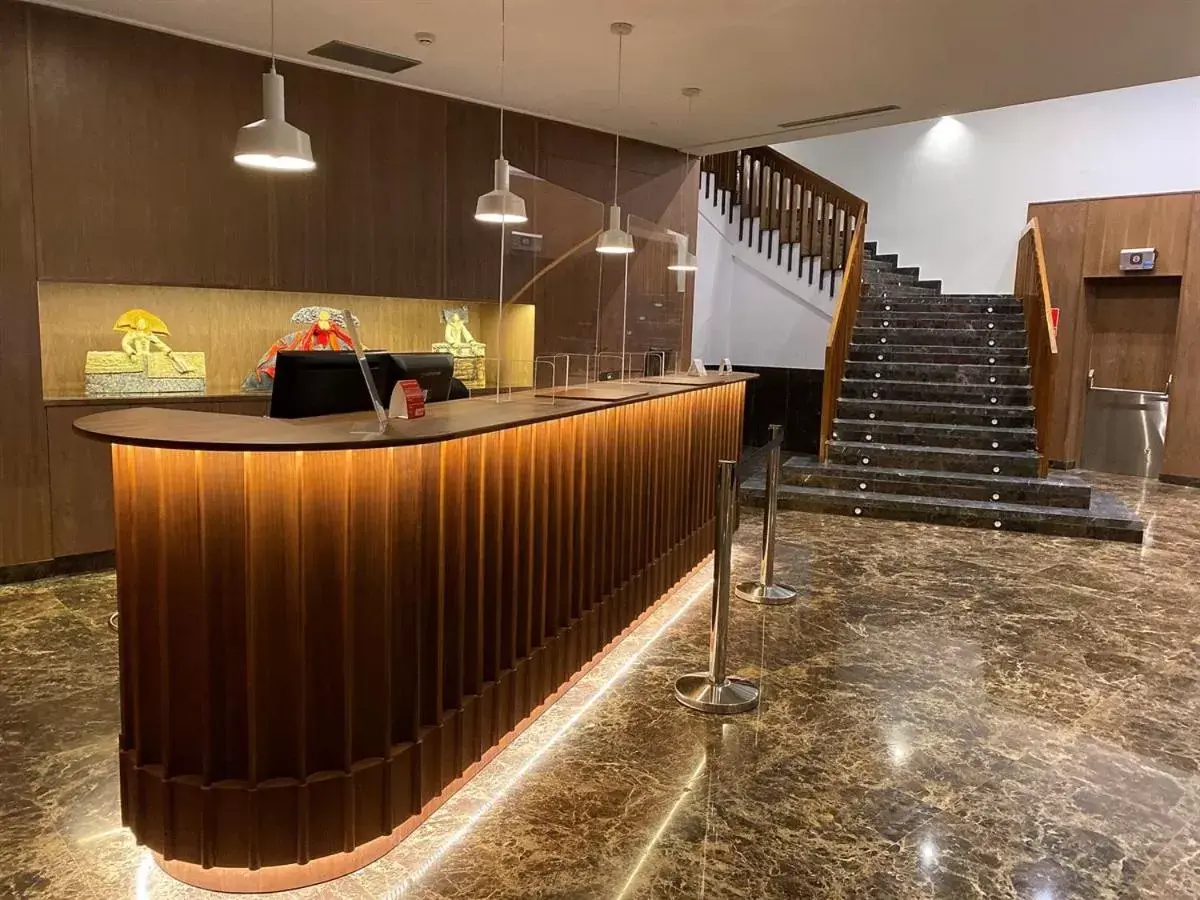 Lobby or reception in Hotel Torremangana