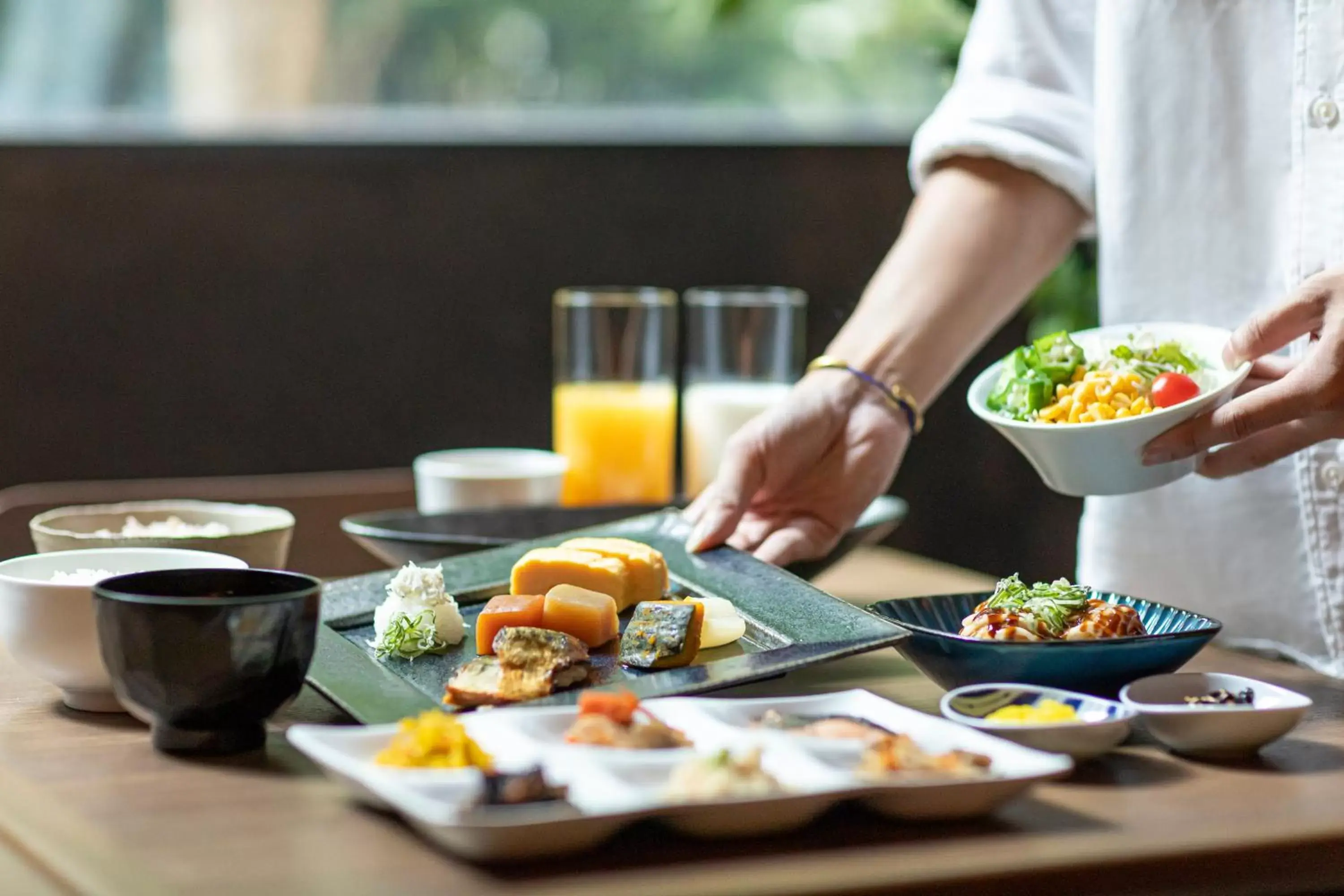 Breakfast in Hotel Keihan Tenmabashi Ekimae