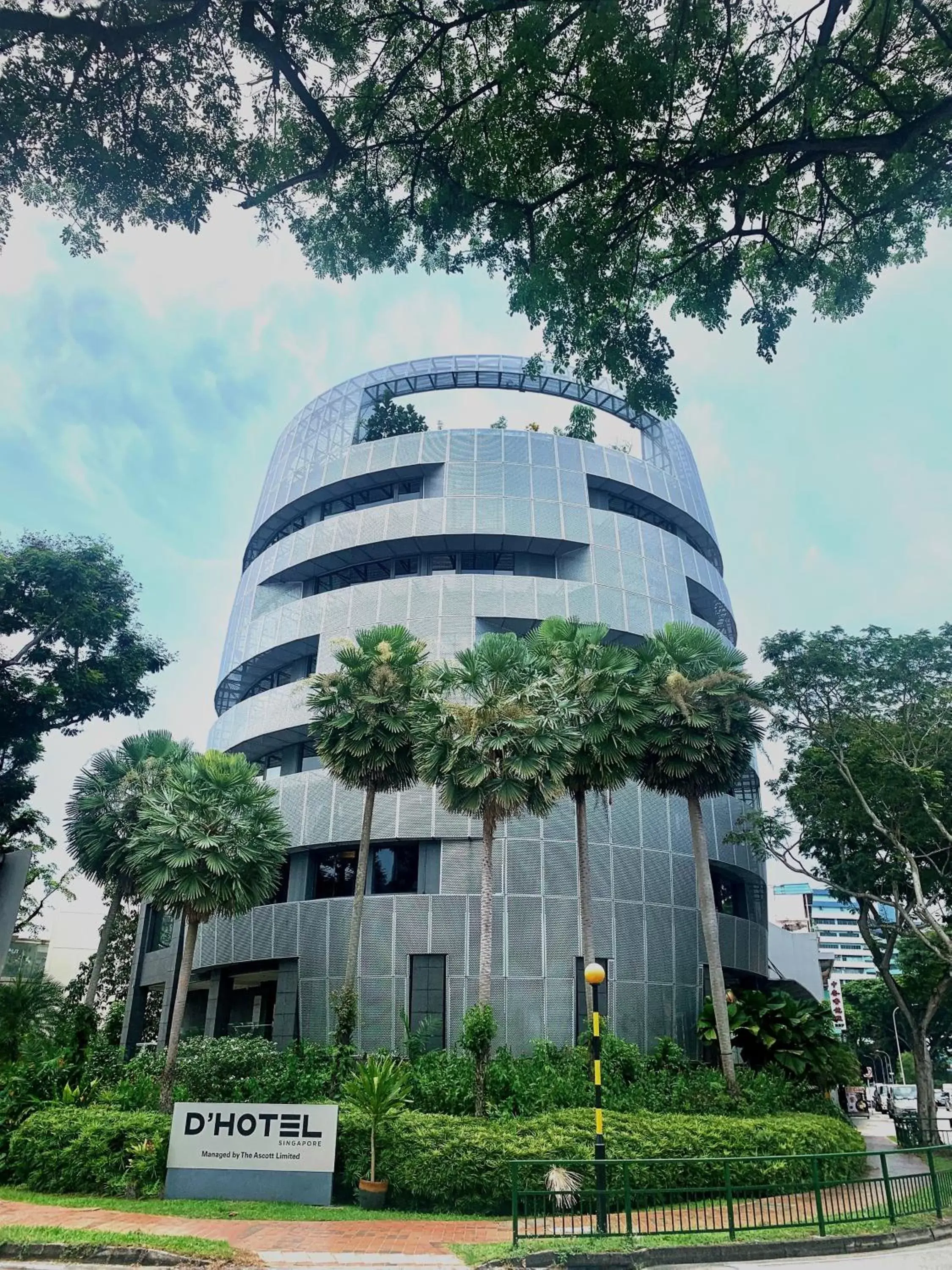 Property Building in D'Hotel Singapore managed by The Ascott Limited
