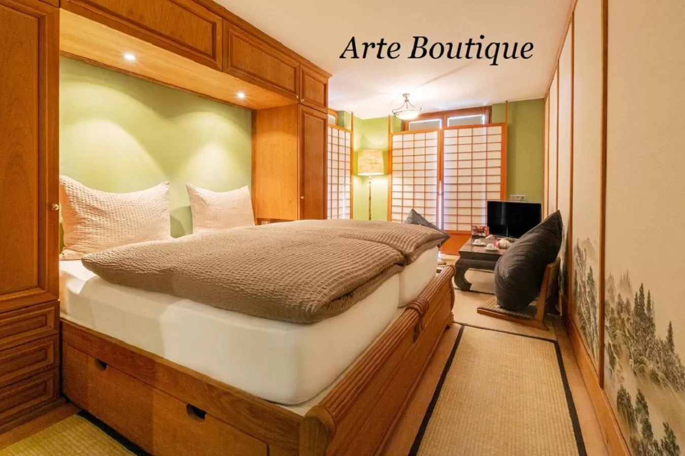 Bedroom, Bed in Hotel Arte
