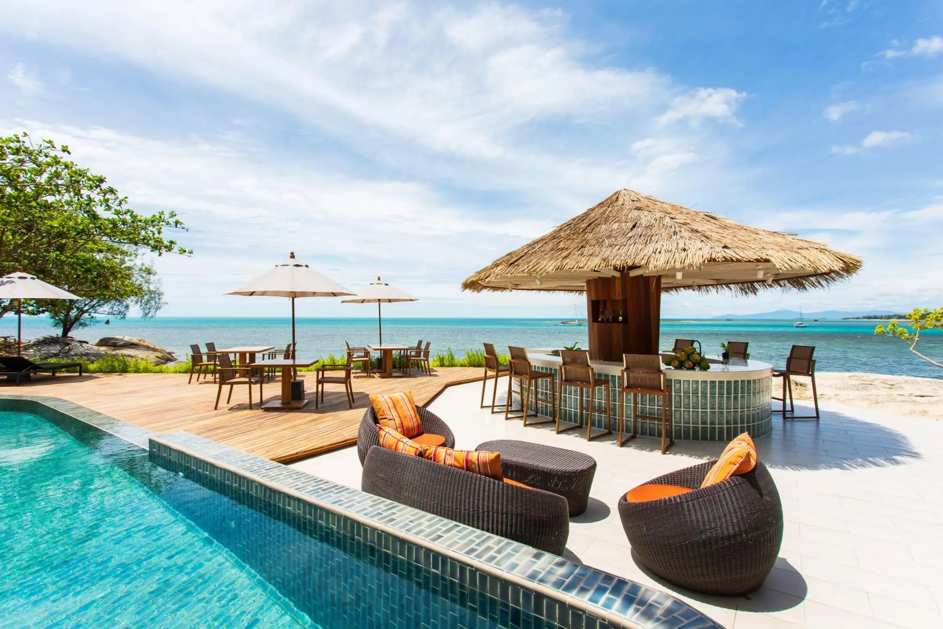 Lounge or bar, Swimming Pool in Rocky's Boutique Resort - Veranda Collection Samui - SHA Extra Plus