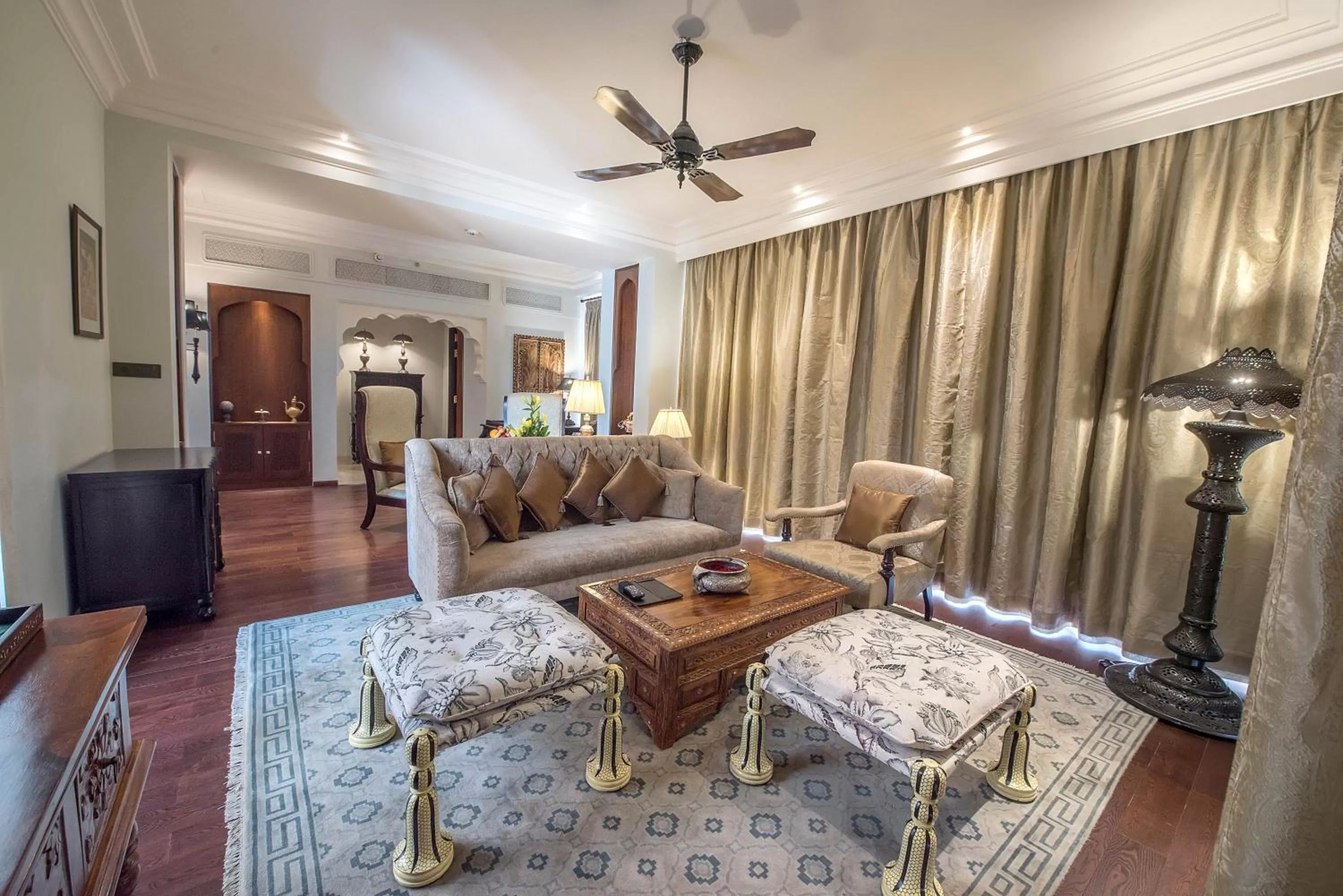 Terrace Suite (Happy Hours at Anjum Bar from 6:30pm to 8:30pm, 20% off on Spa,F&B and Laundry,Complimentary 02 pint of beer per room per stay) in Fairmont Jaipur