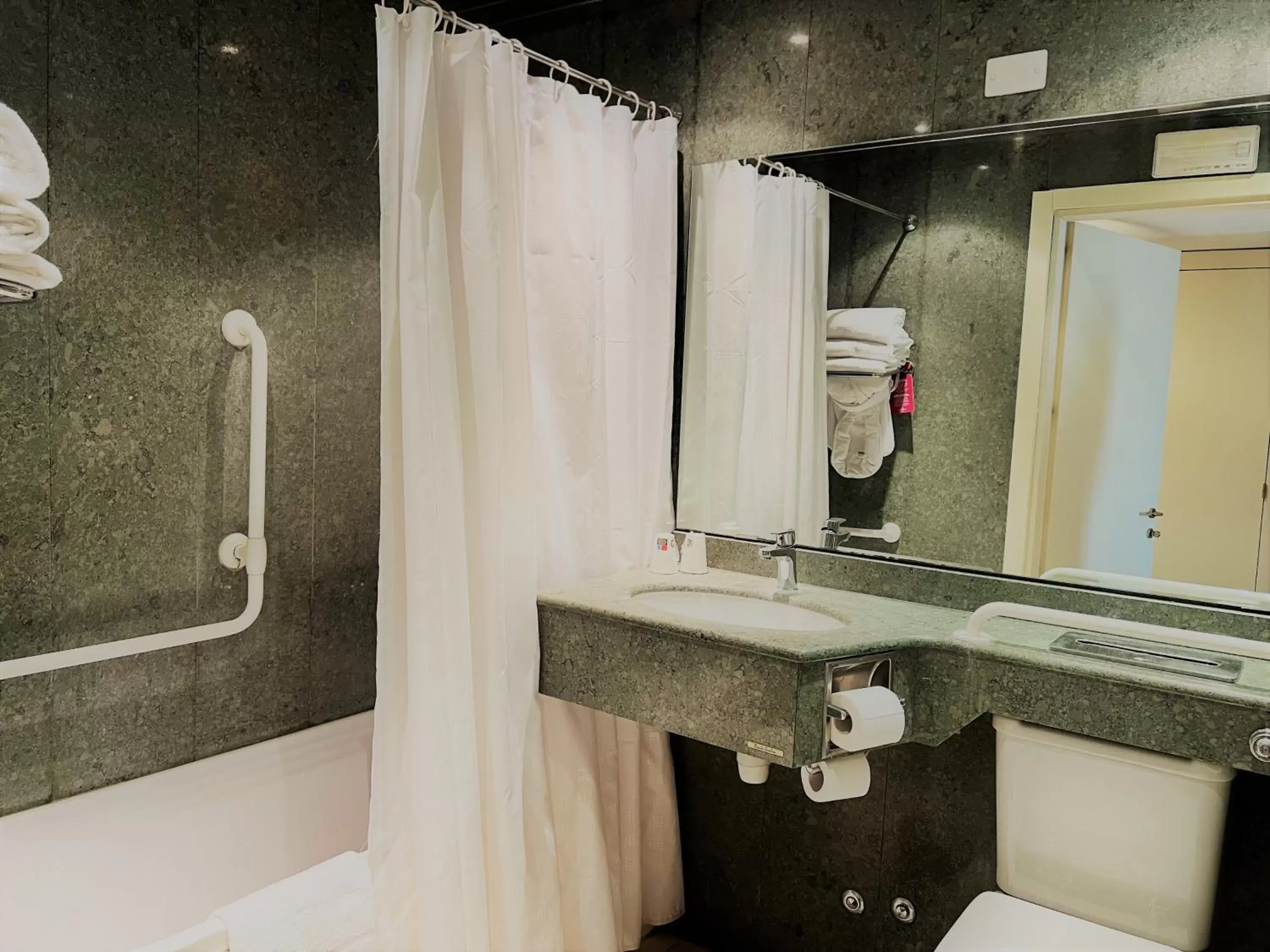 Photo of the whole room, Bathroom in Crowne Plaza Rome St. Peter's, an IHG Hotel