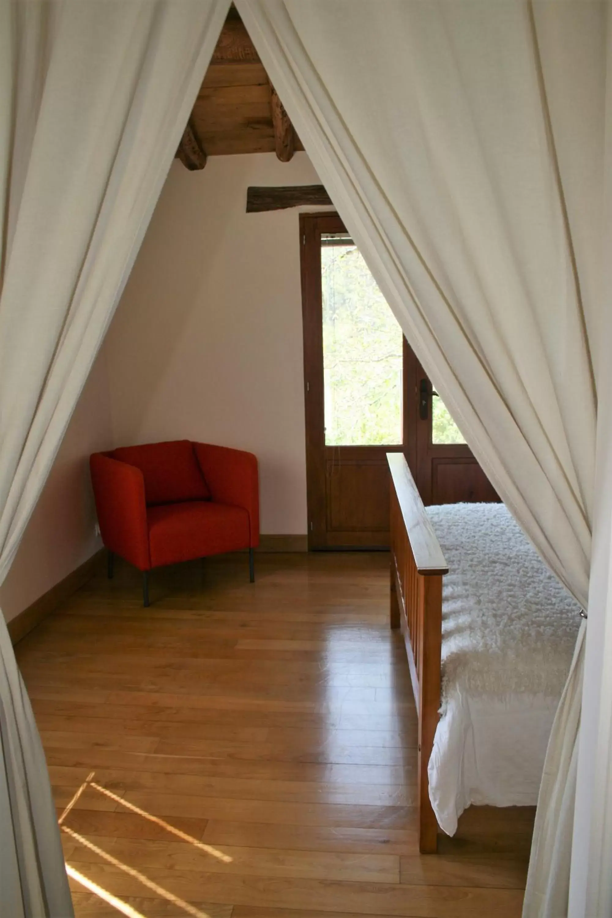Bed, Seating Area in Cabo Do Mundo Casa Rural
