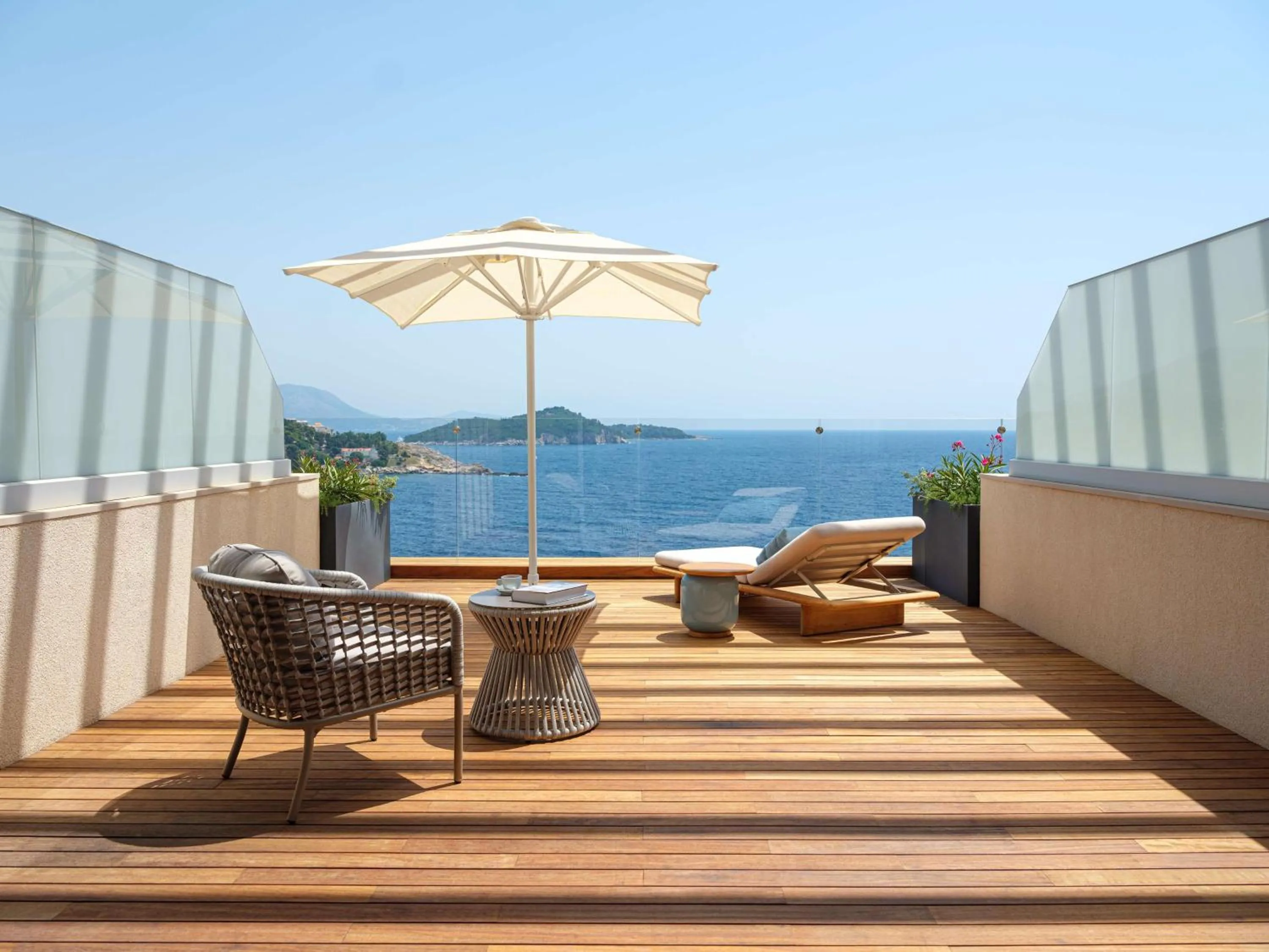 Balcony/Terrace in Rixos Libertas Dubrovnik