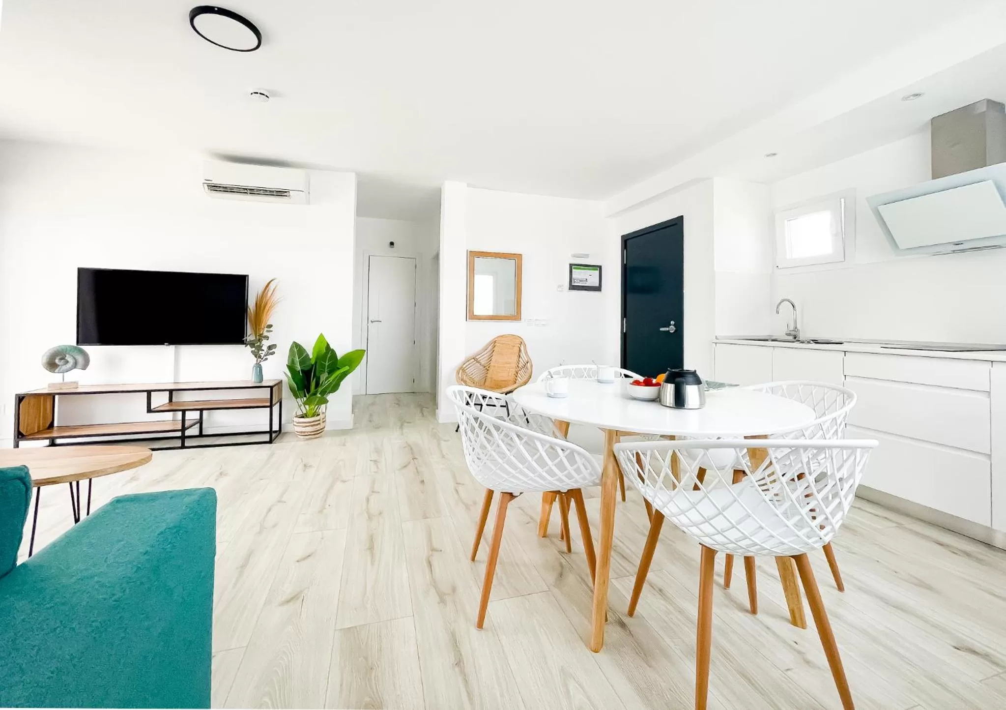 Living room, Dining Area in Island Home Fuerteventura