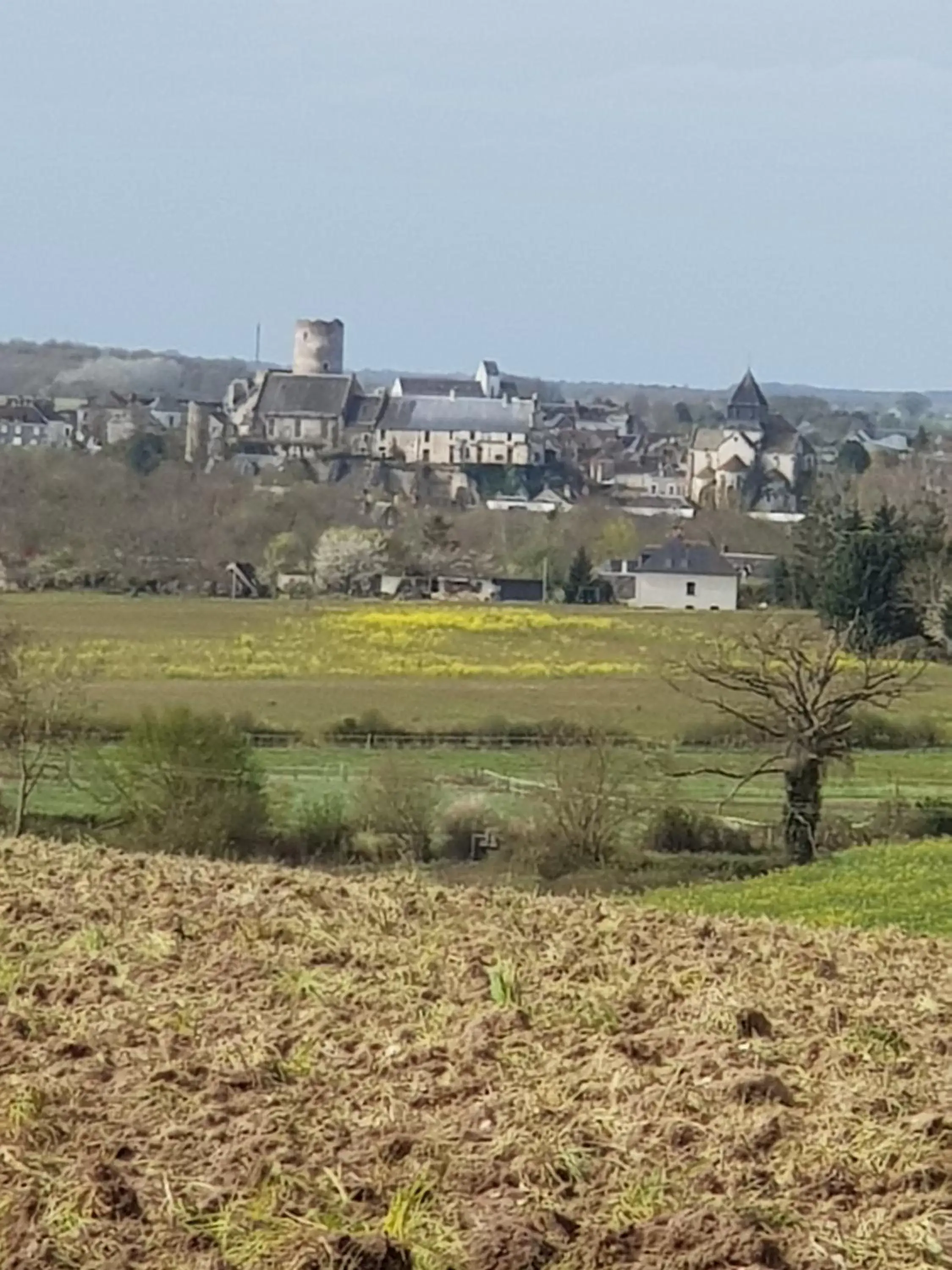 Natural landscape in Chambres D'hôtes Anne-Marie