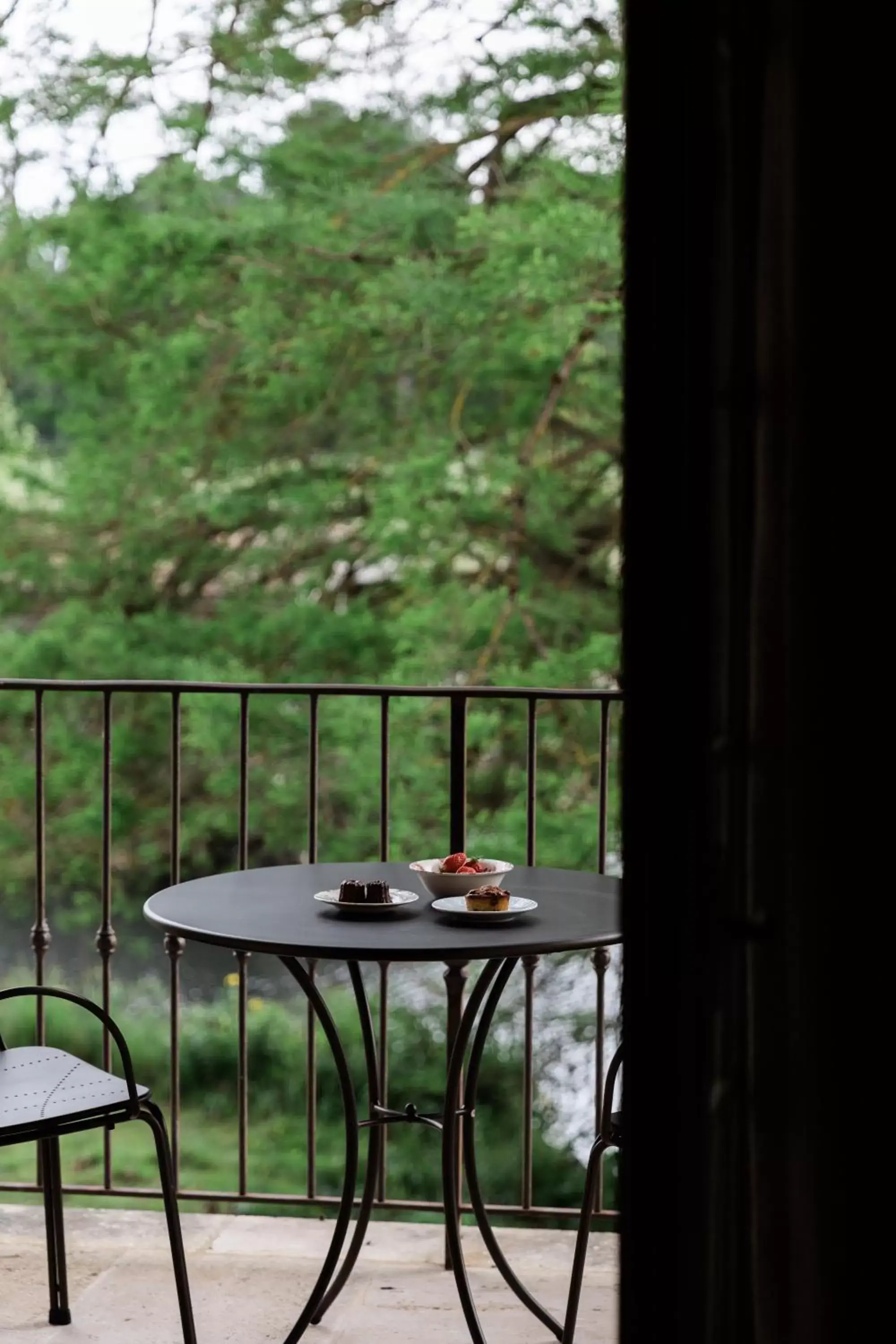 Balcony/Terrace in Les Sources de Caudalie