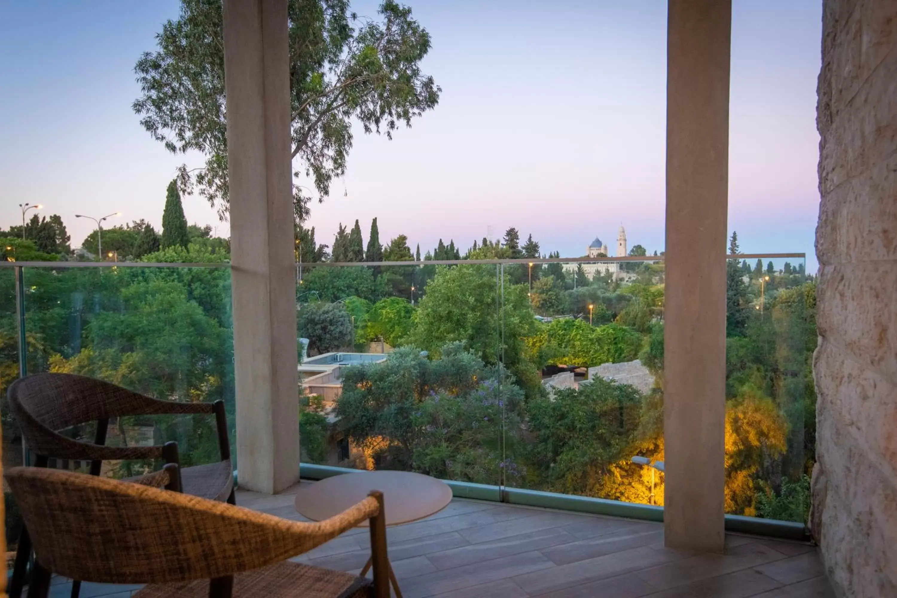 Balcony/Terrace in The Inbal Jerusalem