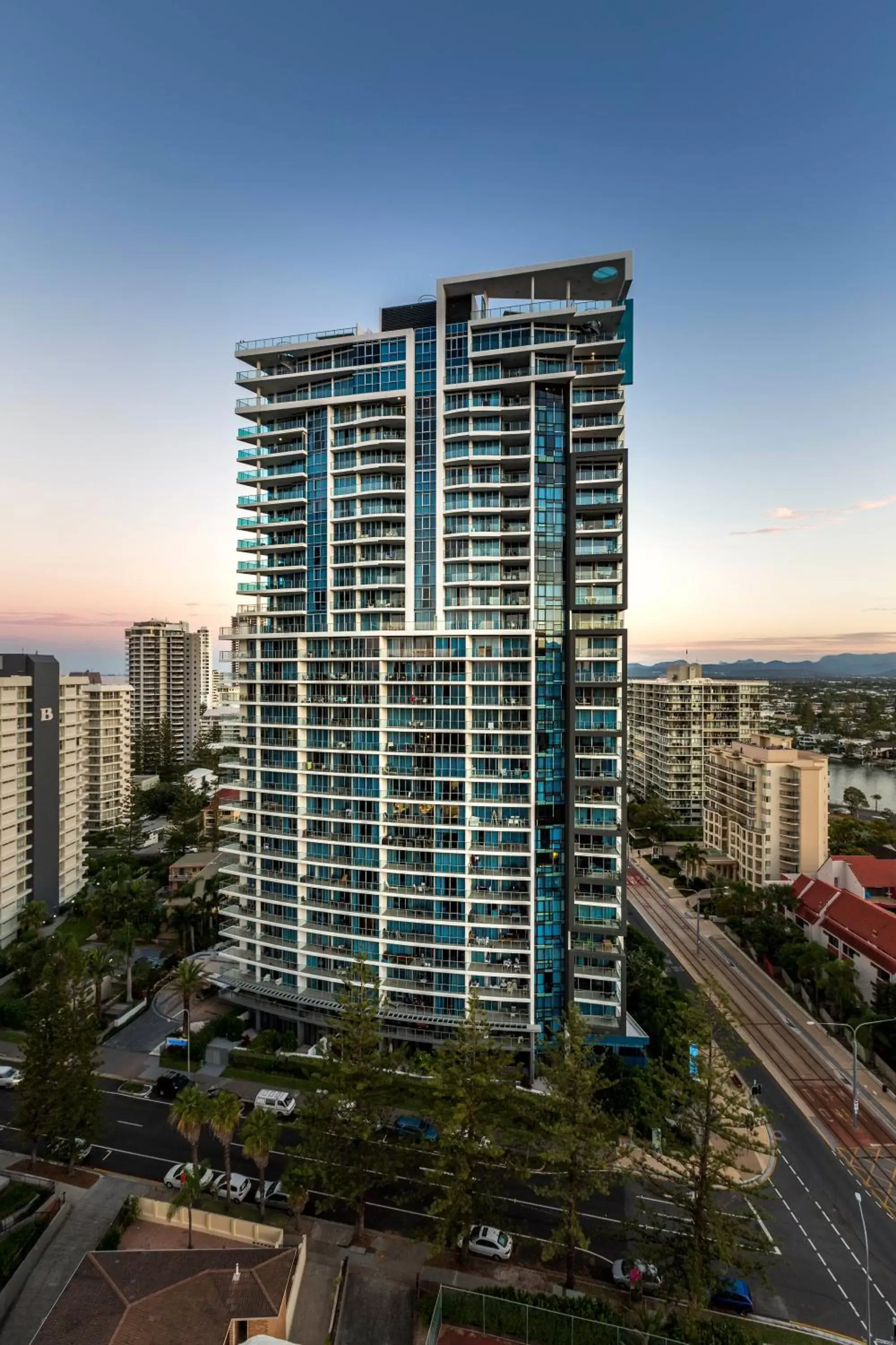 Bird's eye view, Nearby Landmark in Artique Surfers Paradise - Official