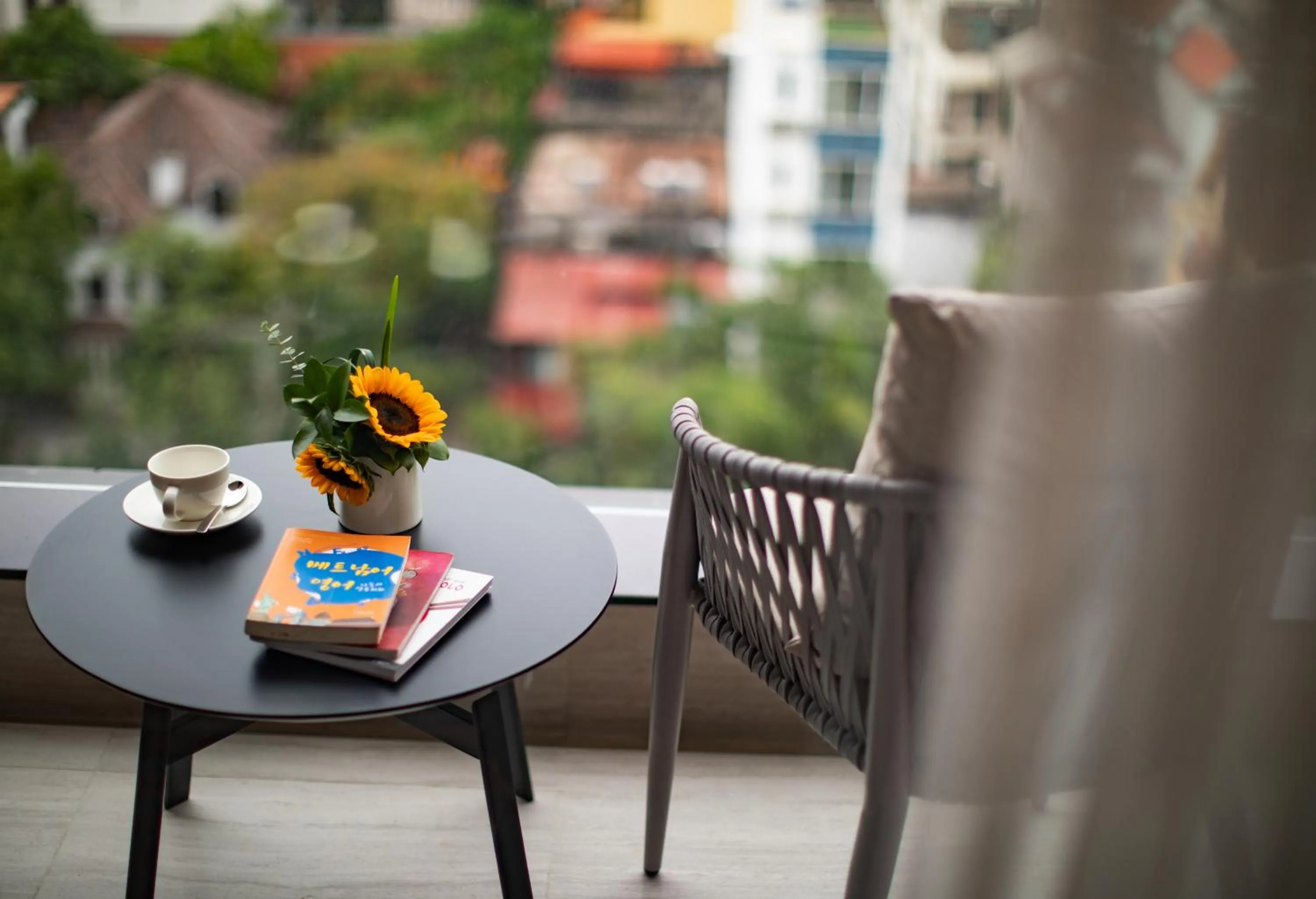 Balcony/Terrace in Oakwood Residence Hanoi