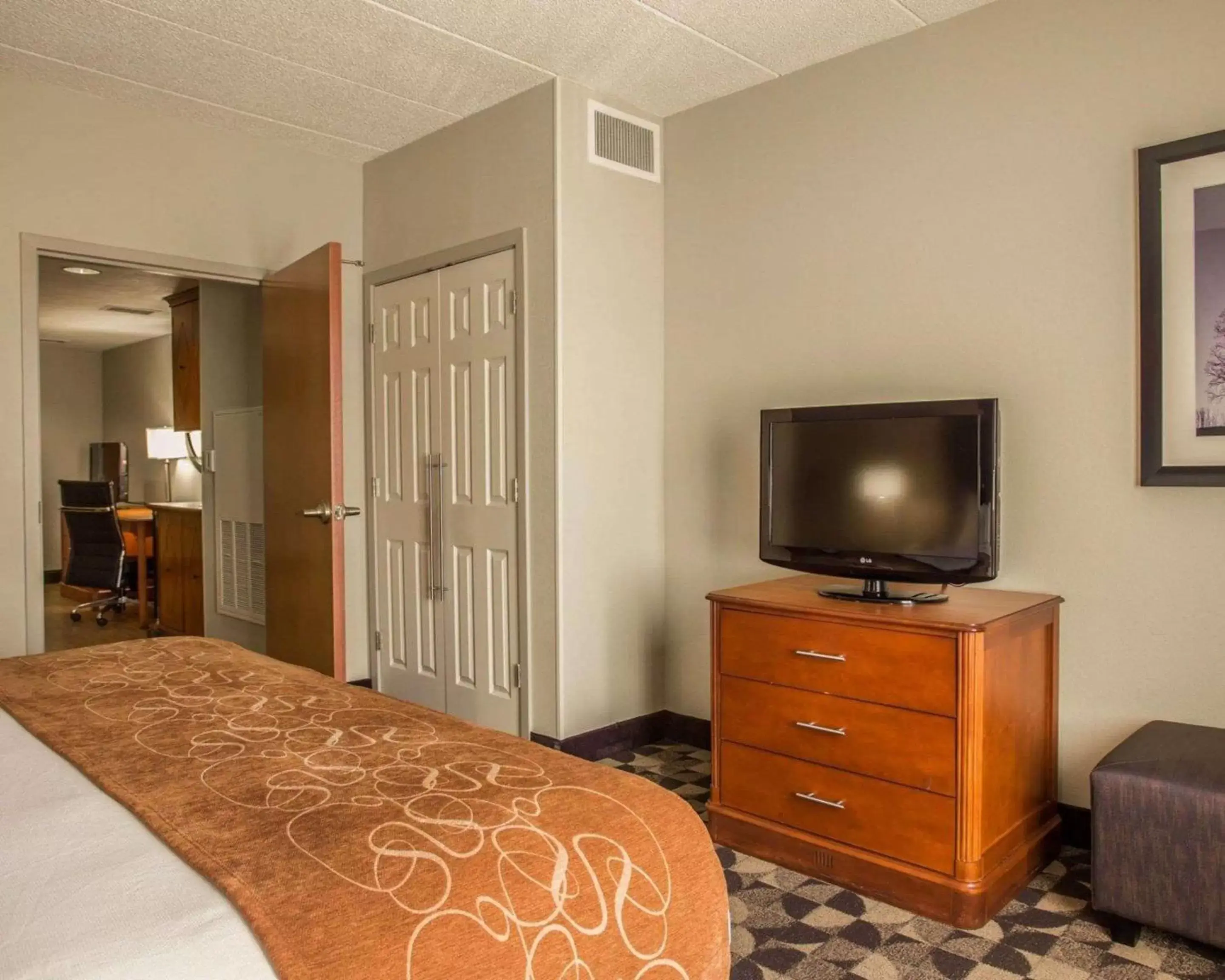 Photo of the whole room, TV/Entertainment Center in Comfort Suites Columbia at Harbison