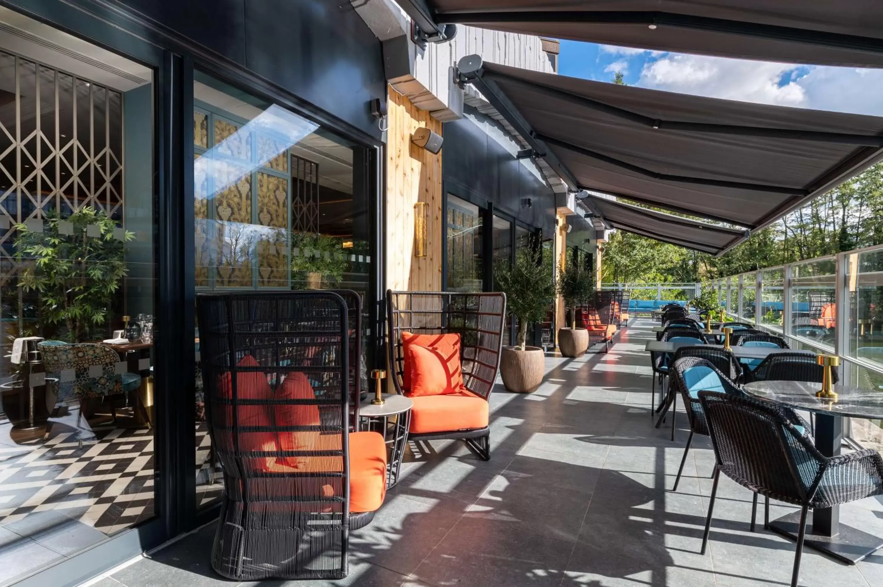 Restaurant/places to eat in Hilton Birmingham Metropole Hotel Restaurant/places to eat in Hilton Birmingham Metropole Hotel