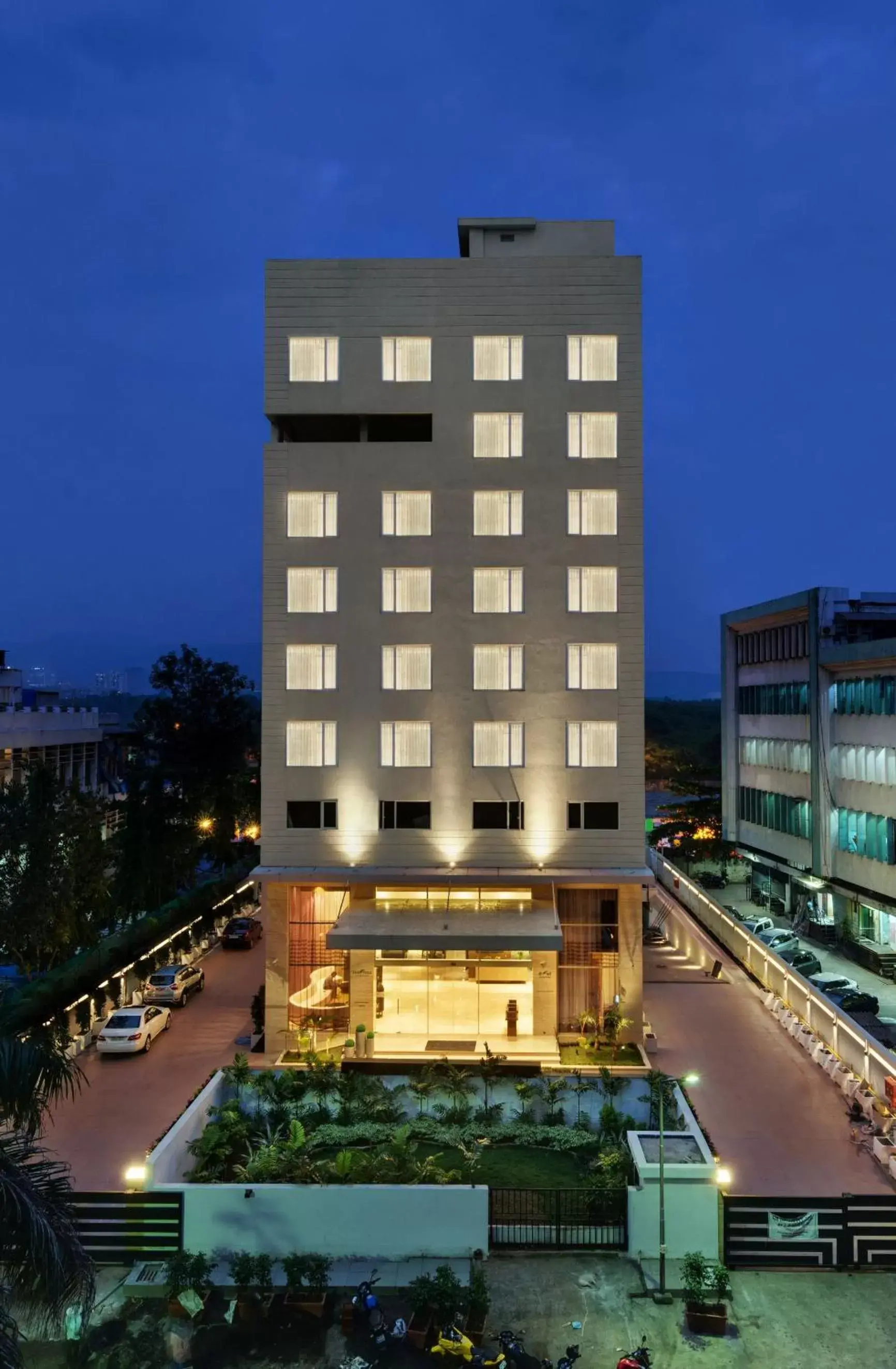 Facade/entrance, Property Building in The Fern - Goregaon