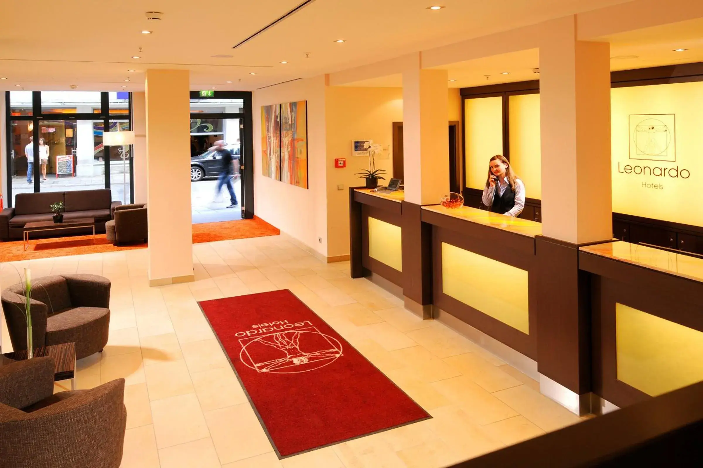 Lobby or reception, Lobby/Reception in Leonardo Hotel München City Center