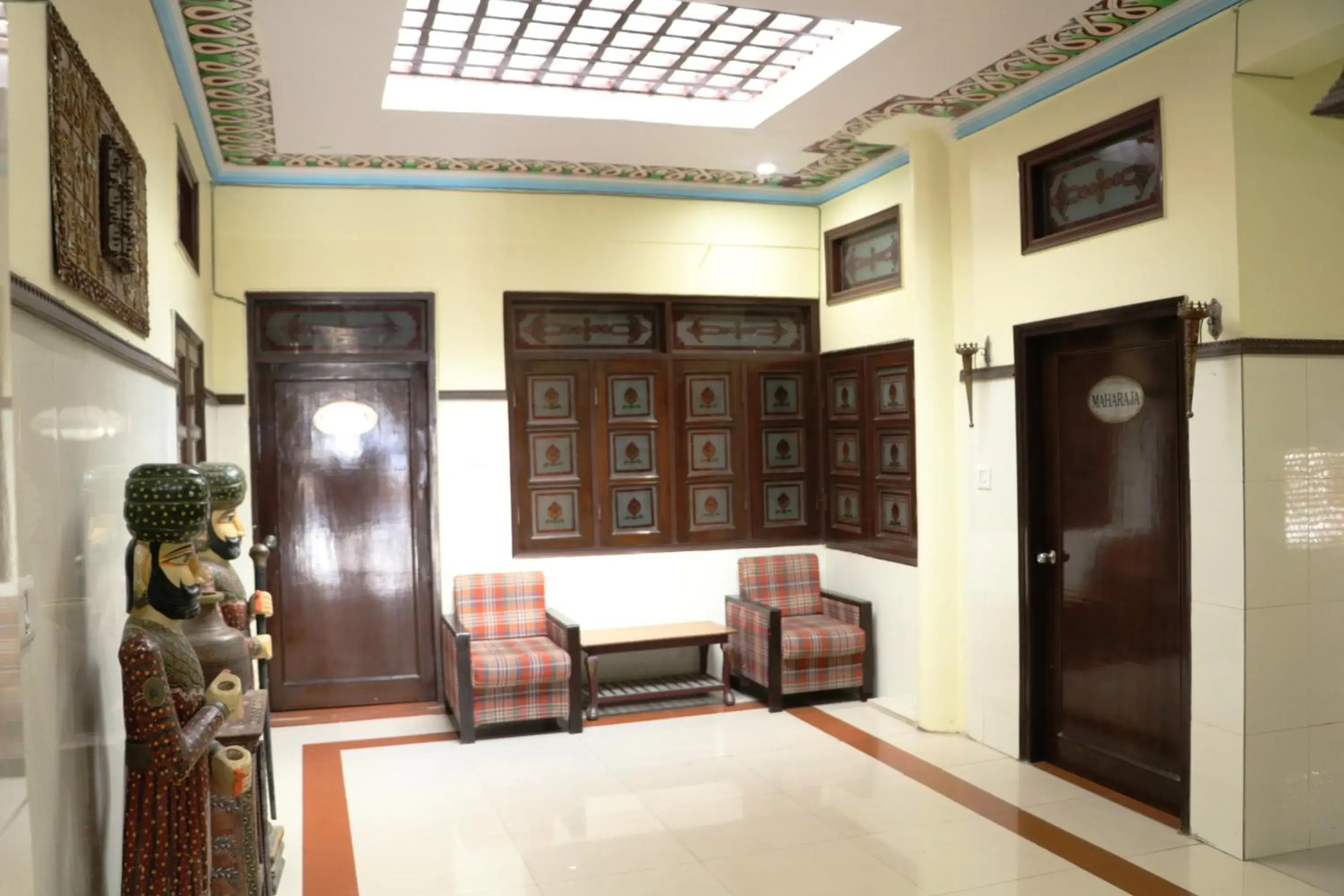 Decorative detail, Lobby/Reception in Hotel Vaishnavi